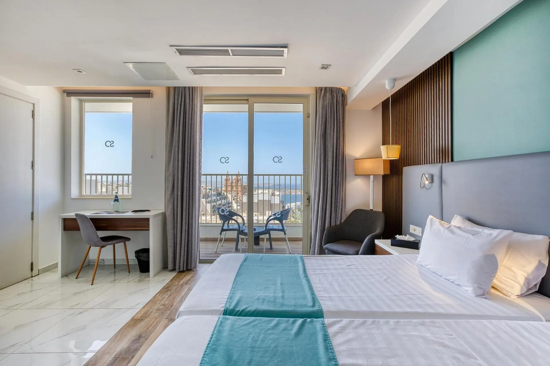 Bed in Solana Hotel & Spa