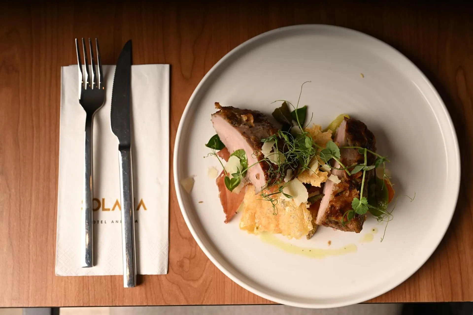 Food in Solana Hotel & Spa