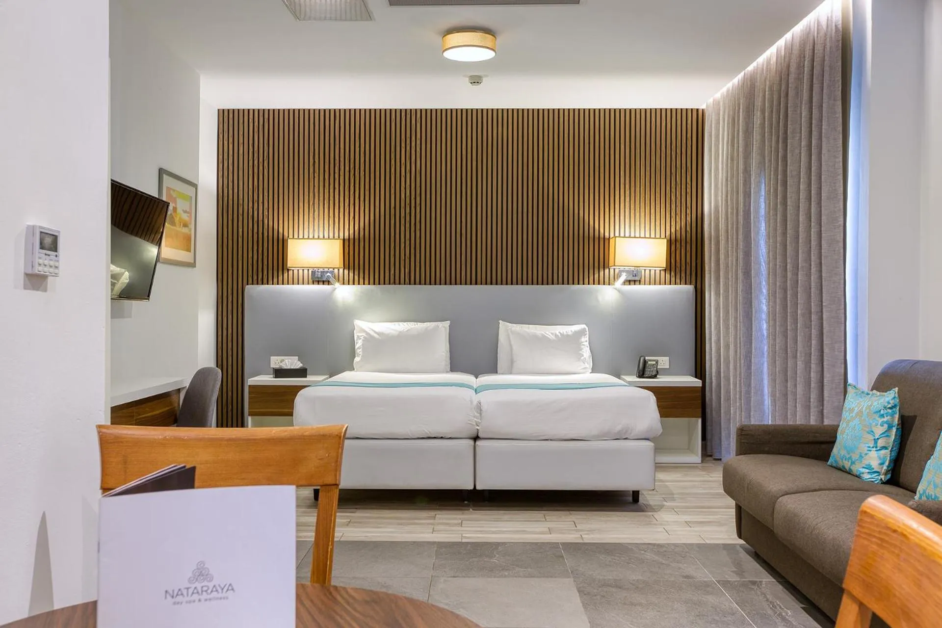 Bed in Solana Hotel & Spa