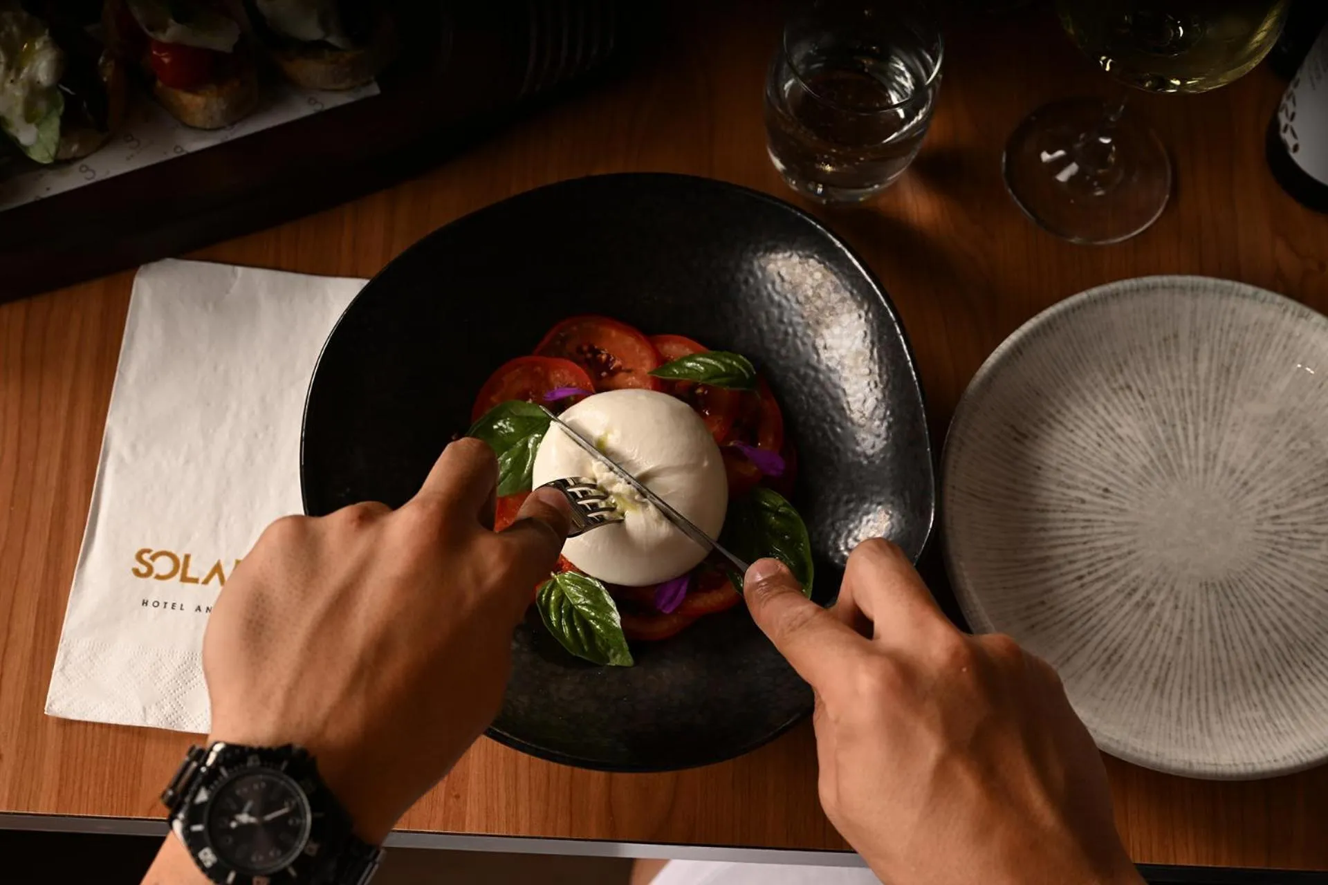 Food in Solana Hotel & Spa