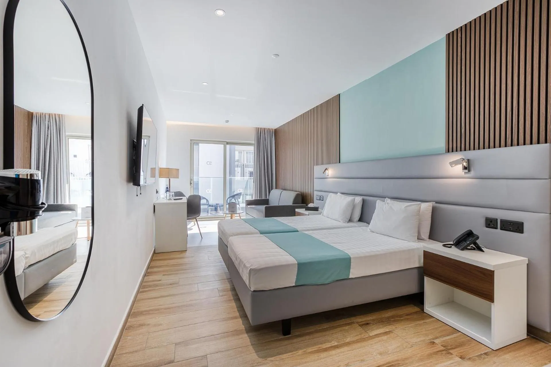 Bed in Solana Hotel & Spa