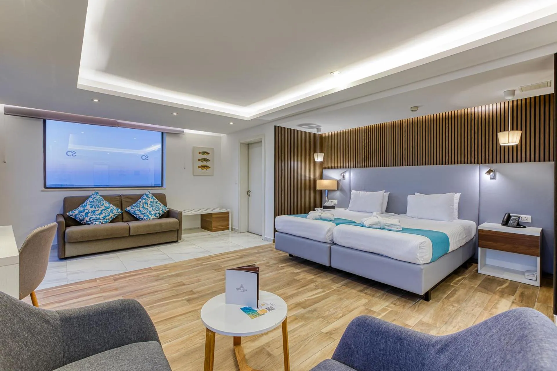 Bed in Solana Hotel & Spa