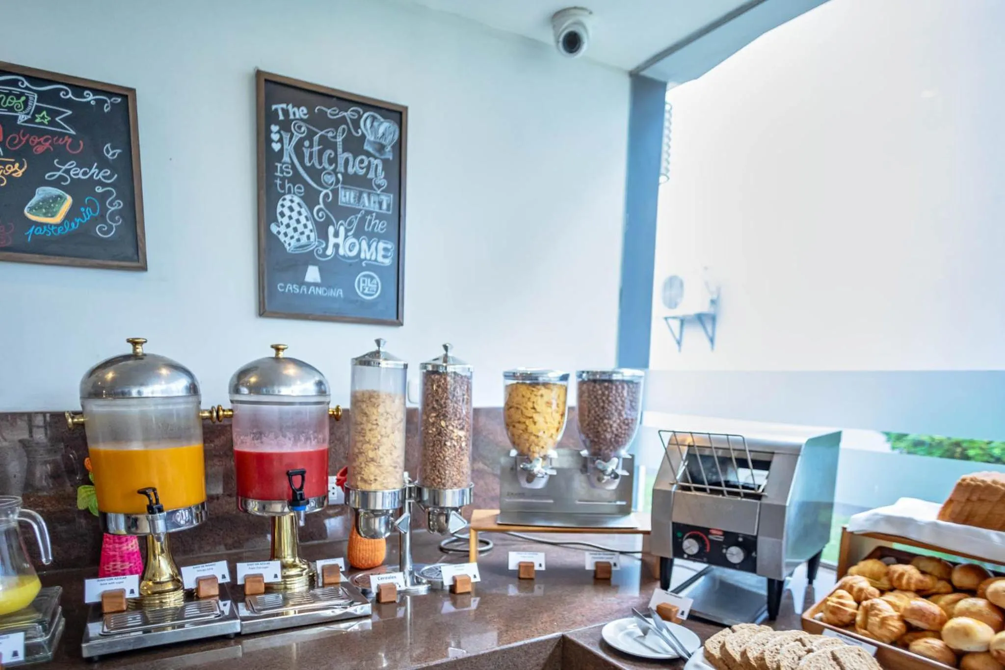 Buffet breakfast in Casa Andina Standard Piura