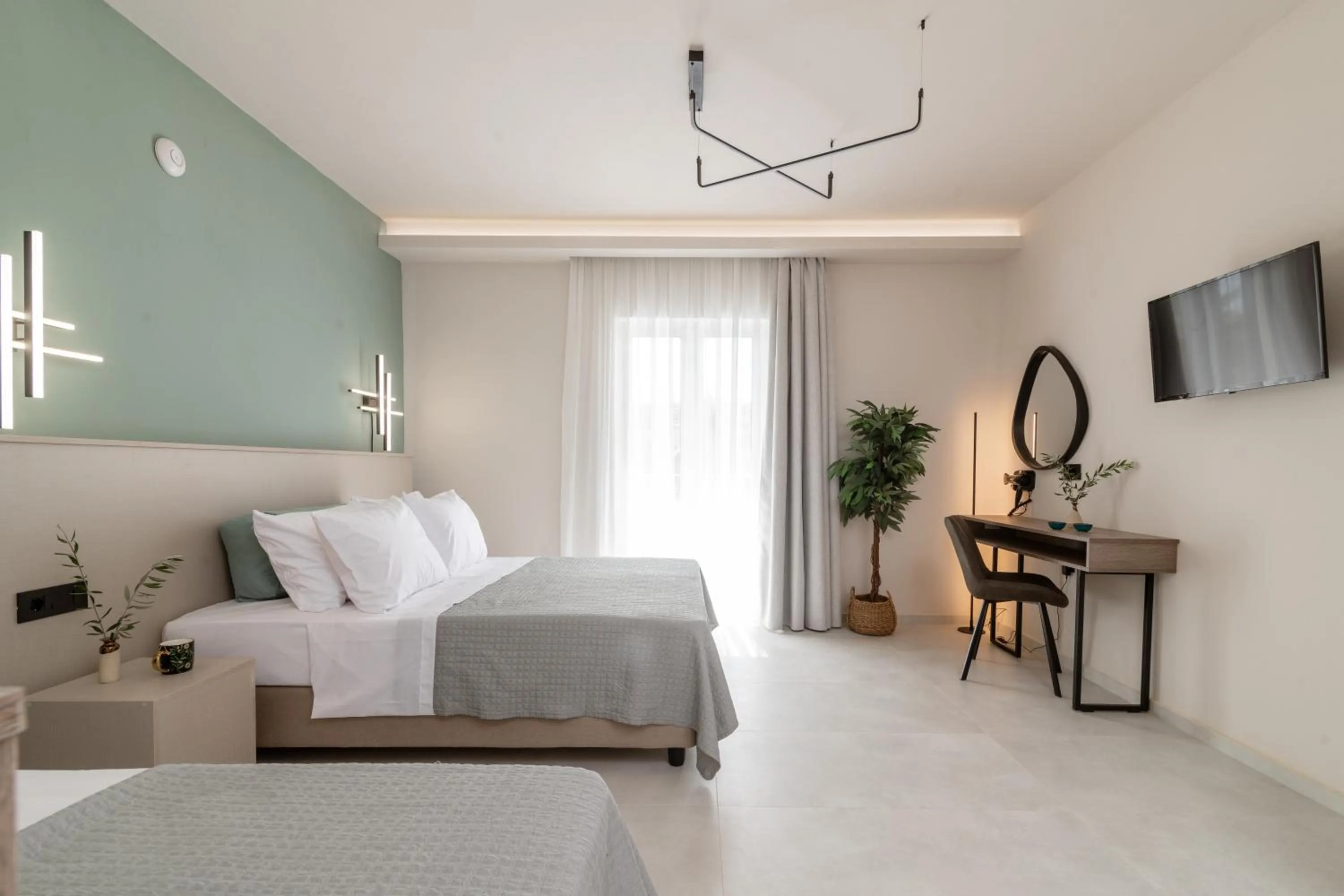 Bed in Hera Zakynthos Hotel