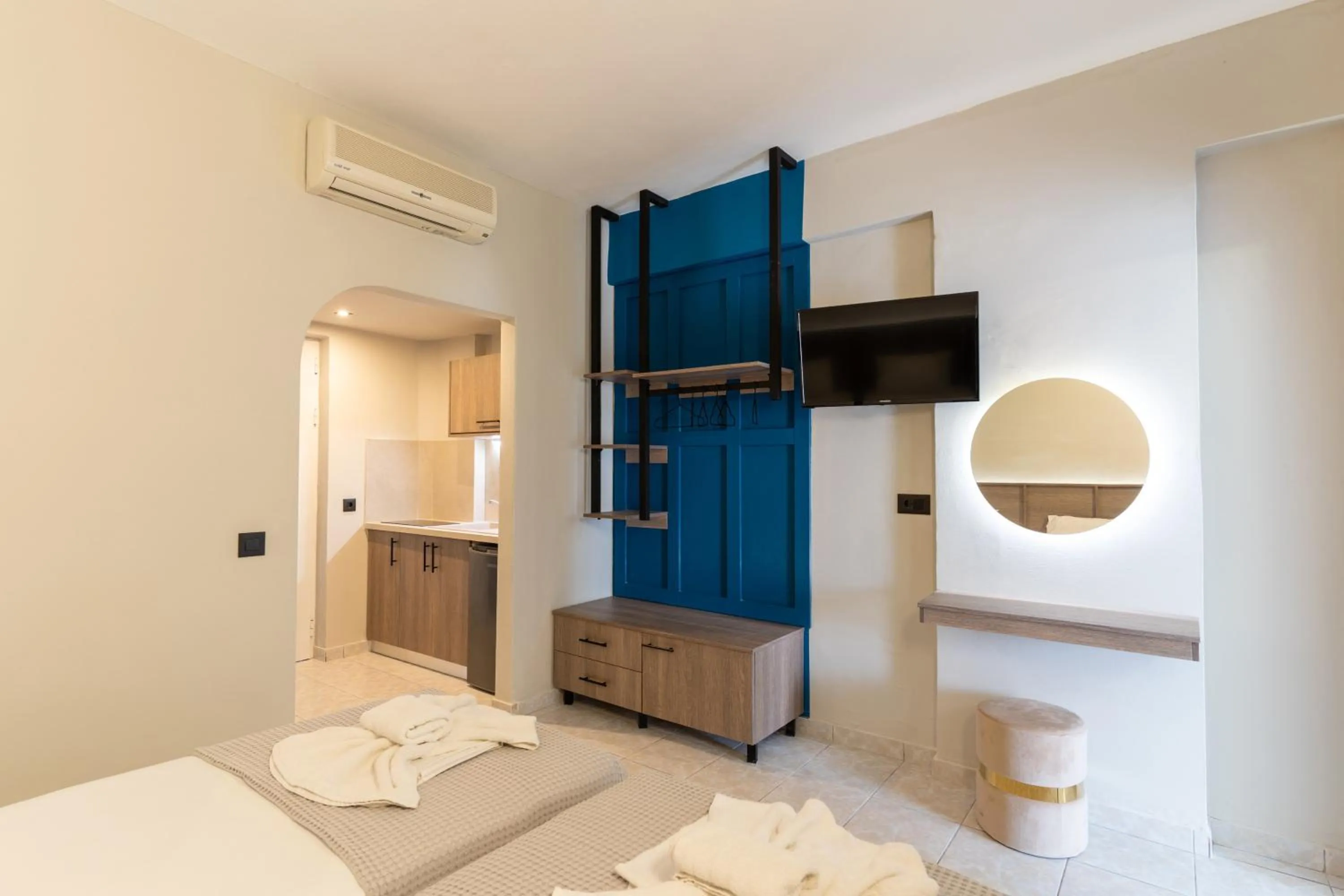 Bedroom, Bed in Hera Zakynthos Hotel