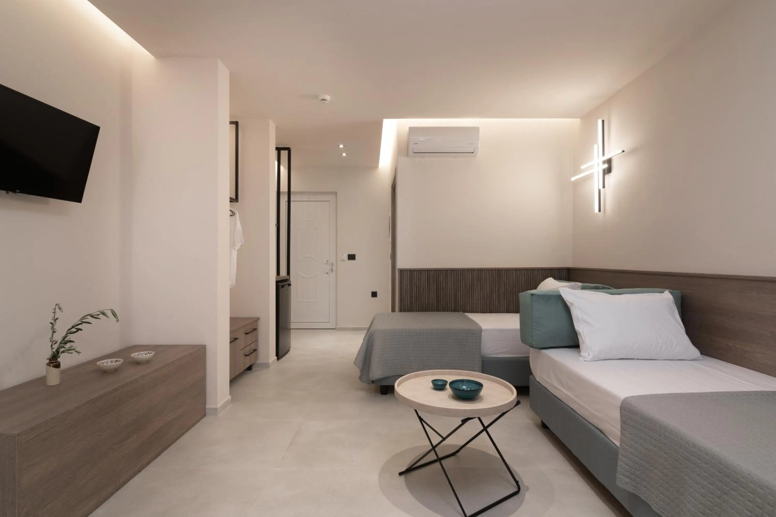 Bed in Hera Zakynthos Hotel