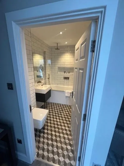 Bathroom in One Warwick Park Hotel