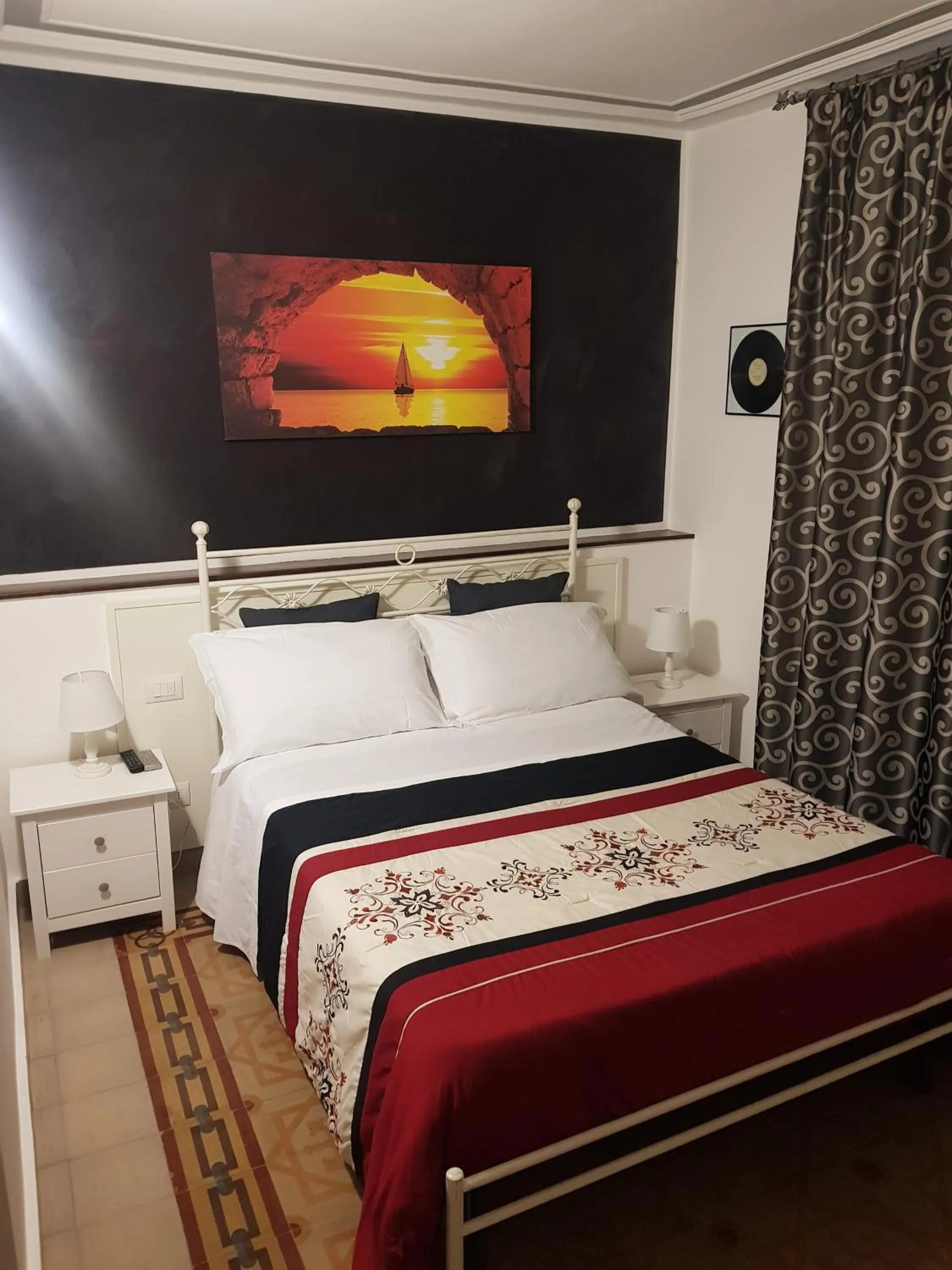 Bed in B&B I Puritani