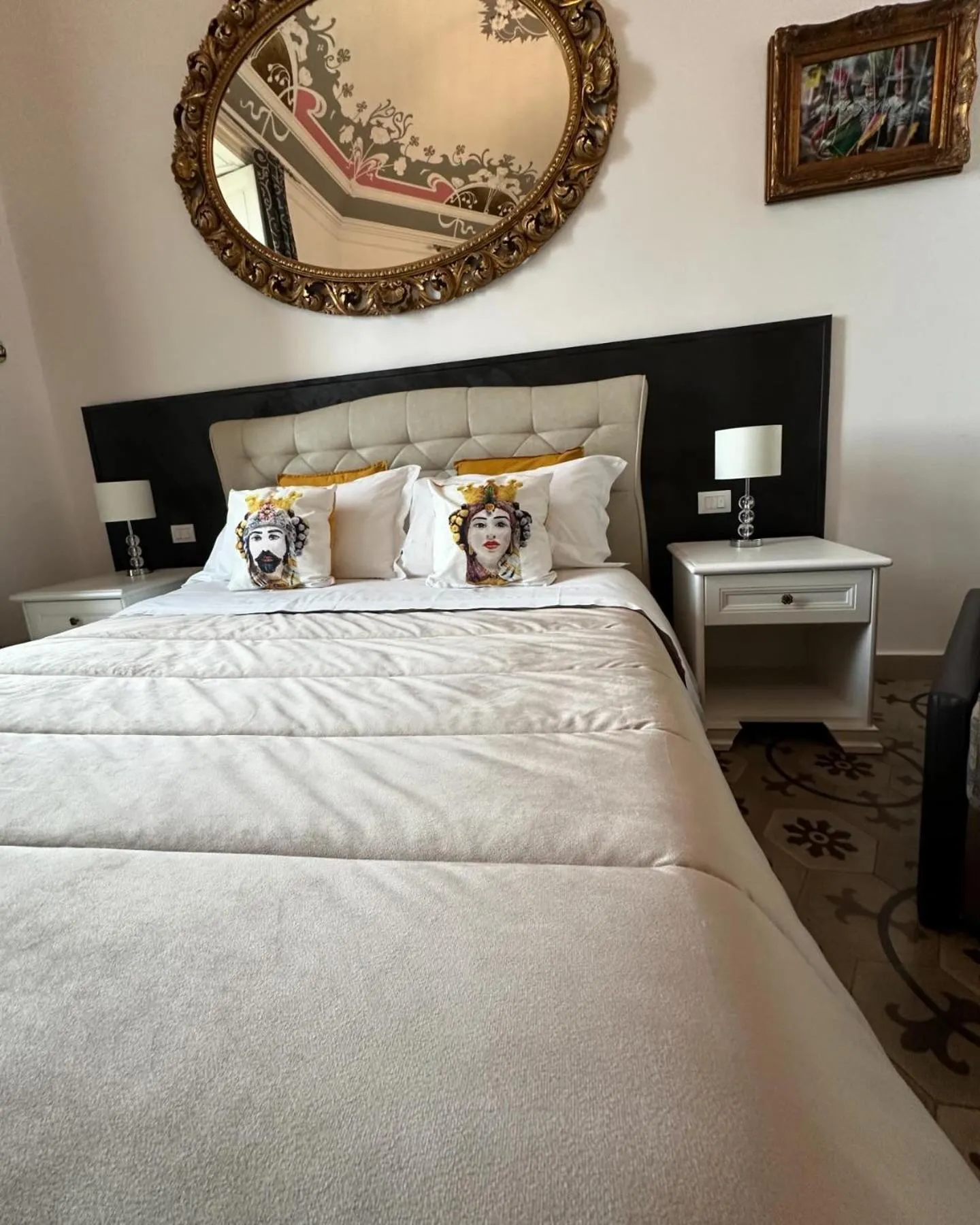 Bed in B&B I Puritani