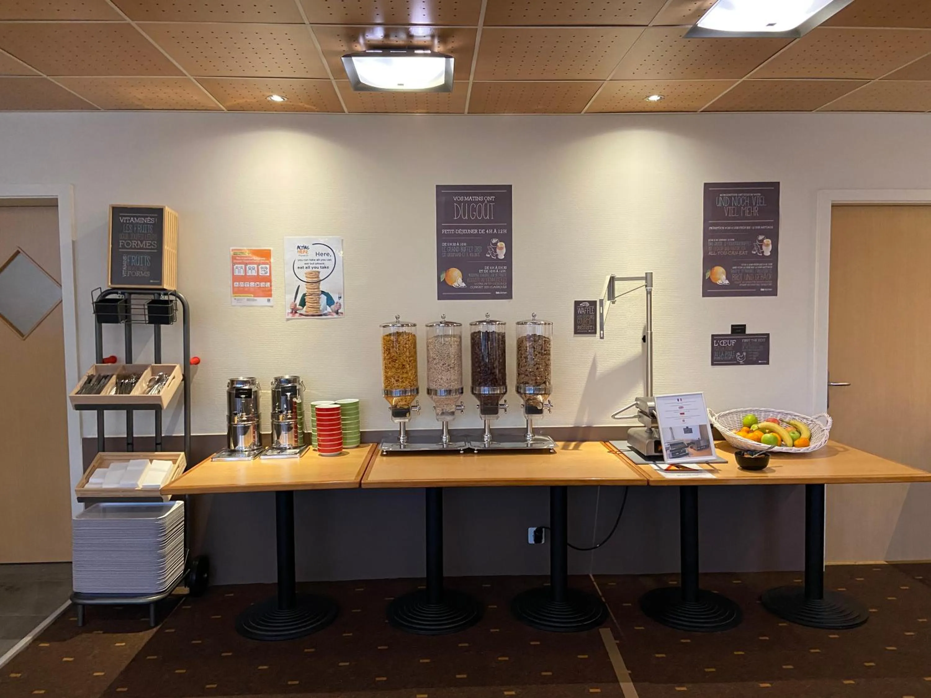 Breakfast in ibis 3 Lacs Neuchâtel