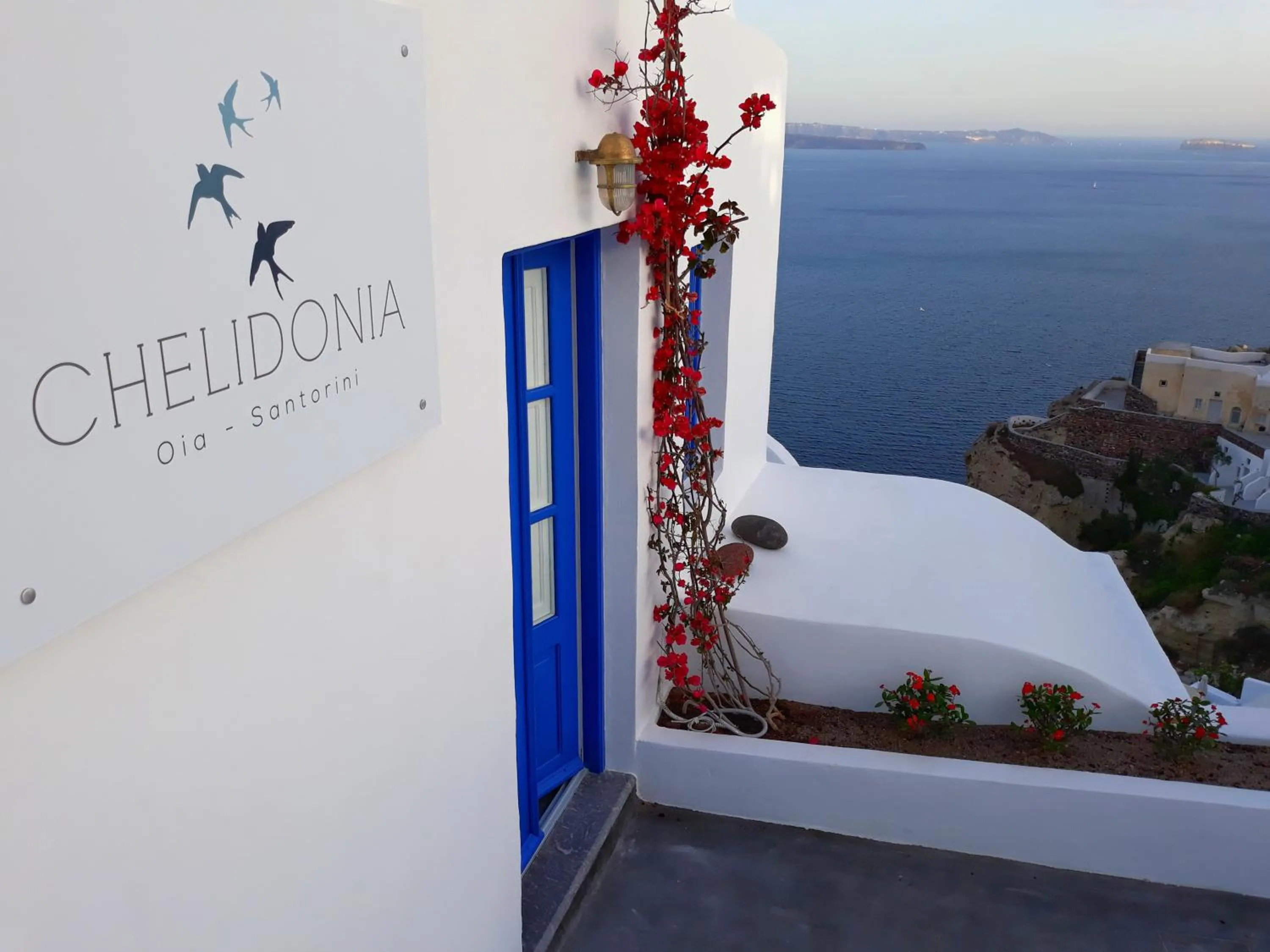 Facade/entrance in Chelidonia Luxury Suites