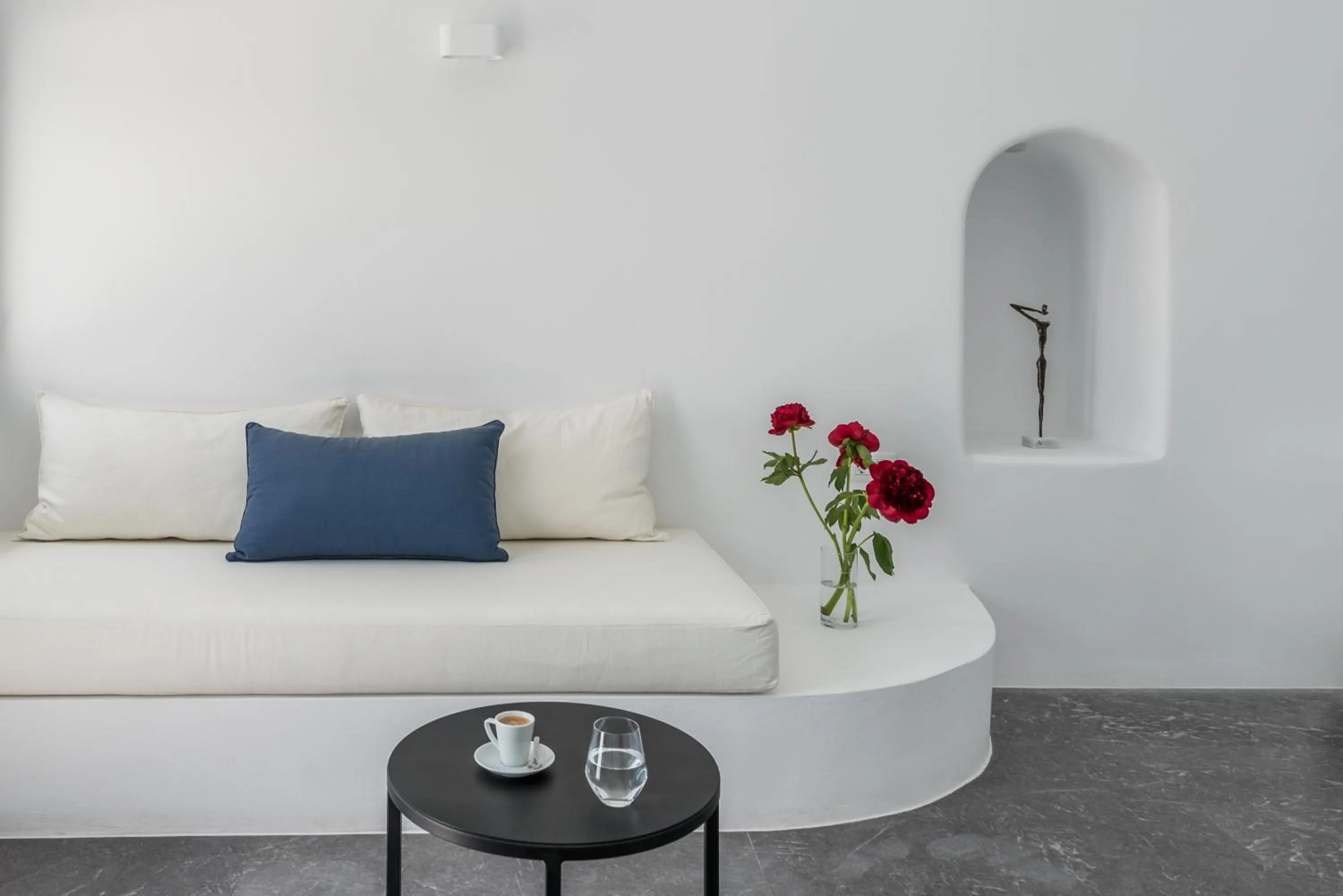 Living room in Chelidonia Luxury Suites