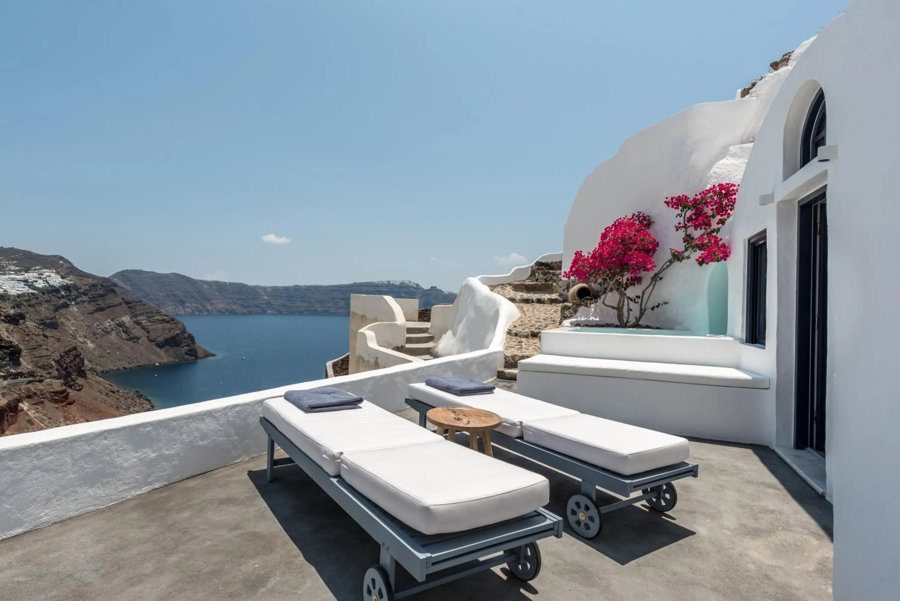 Patio in Chelidonia Luxury Suites