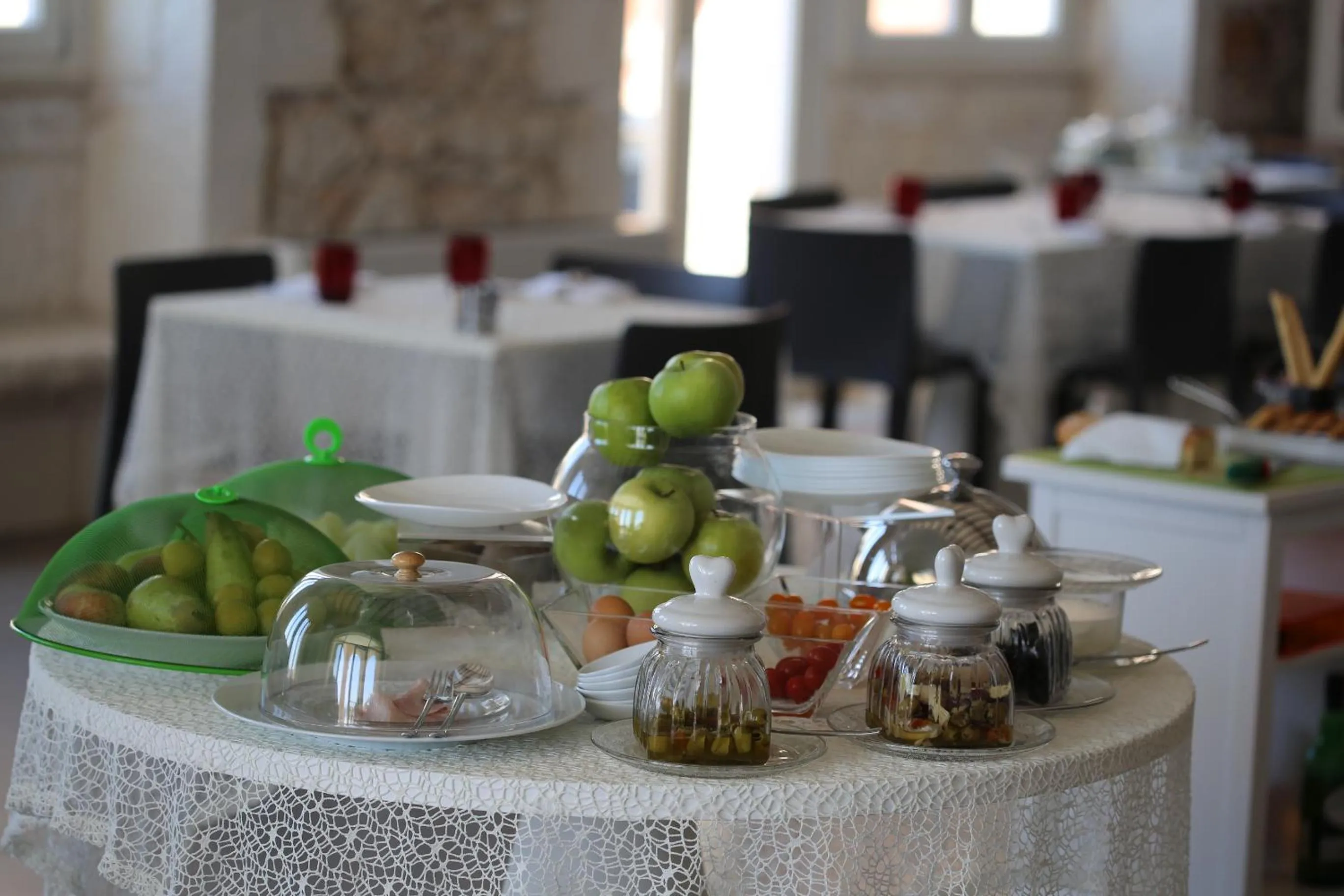 Breakfast in Castello Tafuri