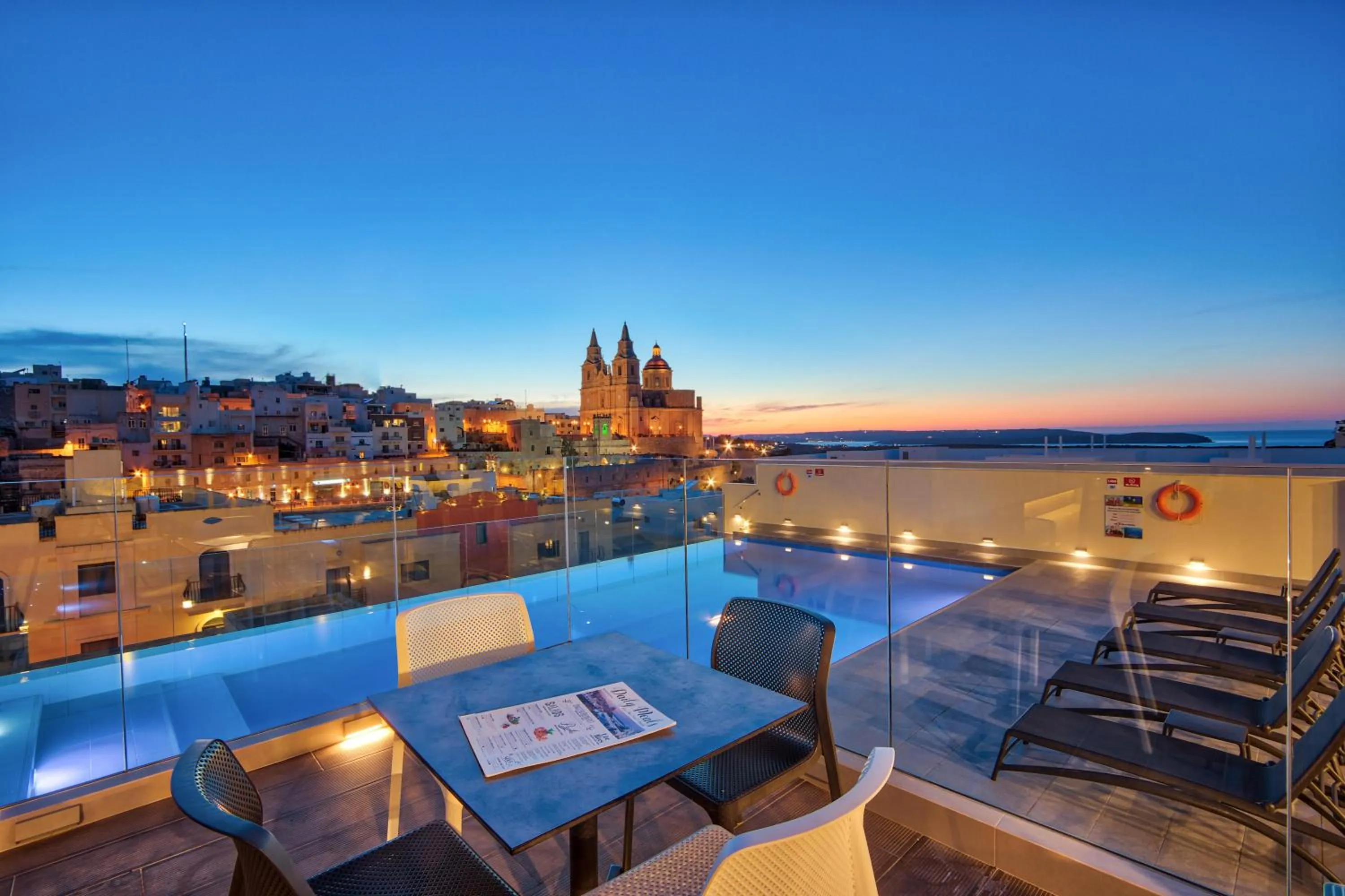 Swimming pool in Pergola Hotel & Spa