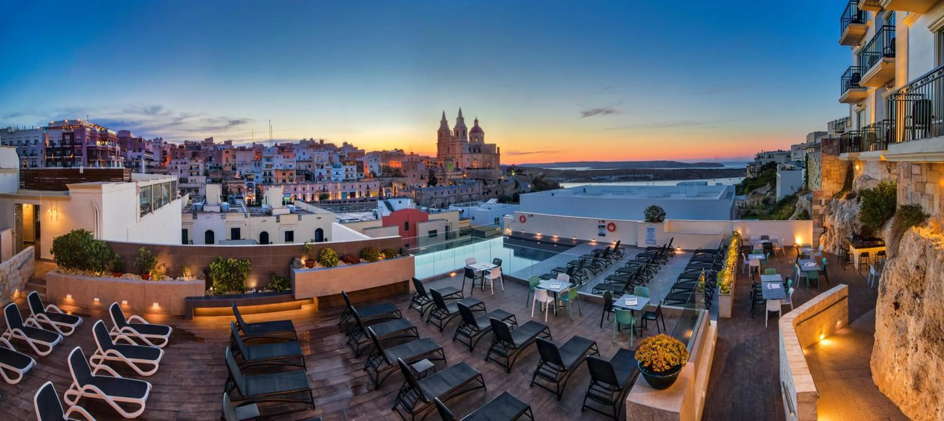 Swimming pool in Pergola Hotel & Spa