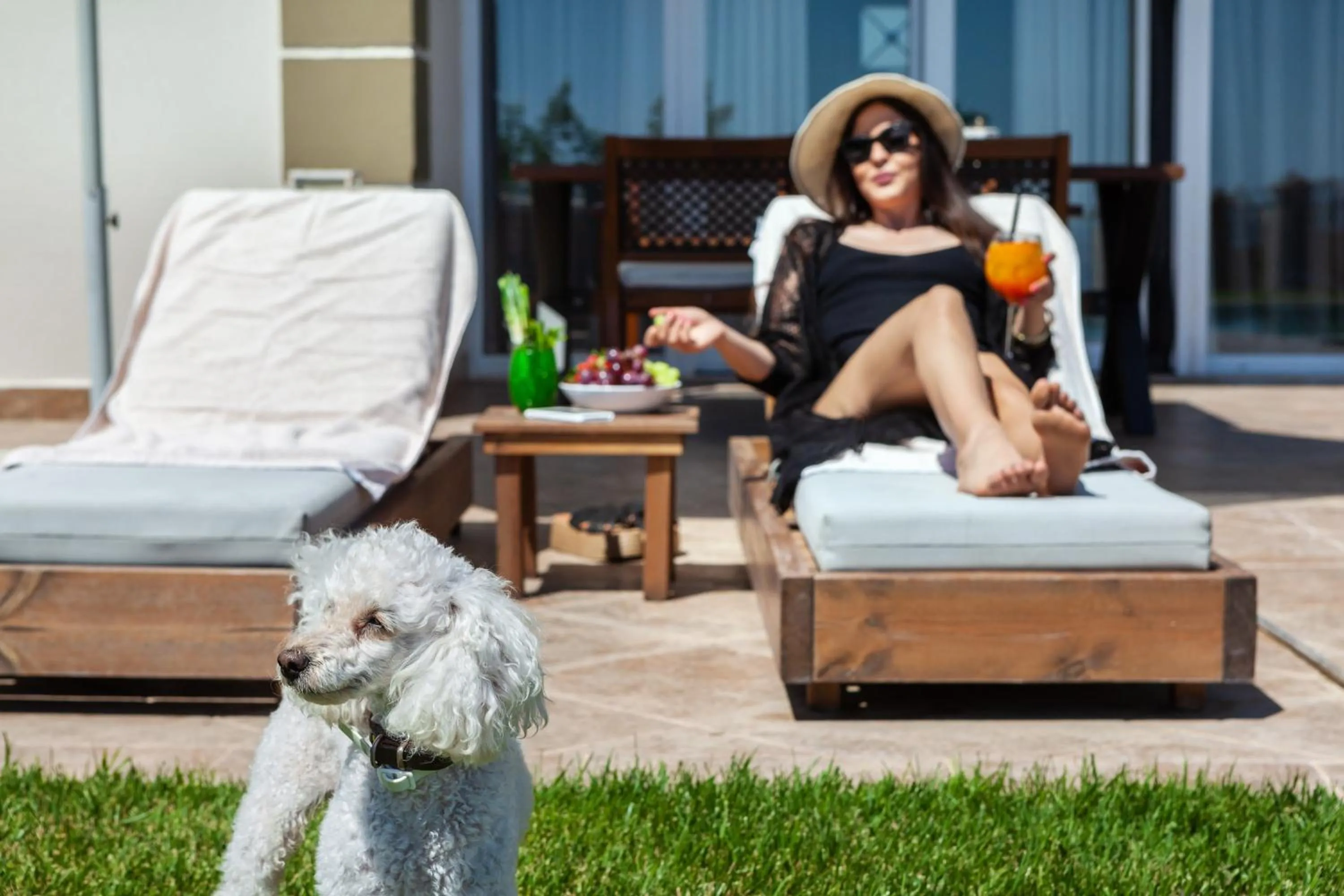 People in Sunny Villas Resort & Spa