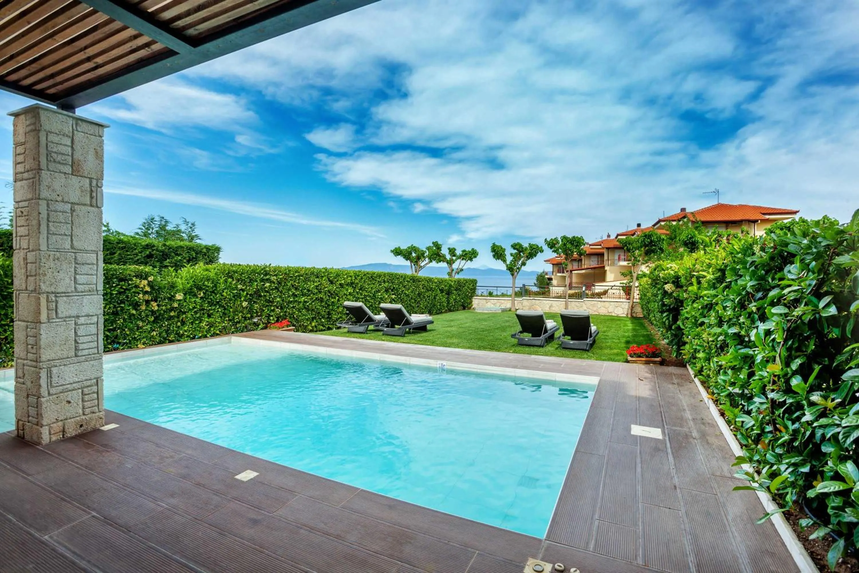 Pool view in Sunny Villas Resort & Spa