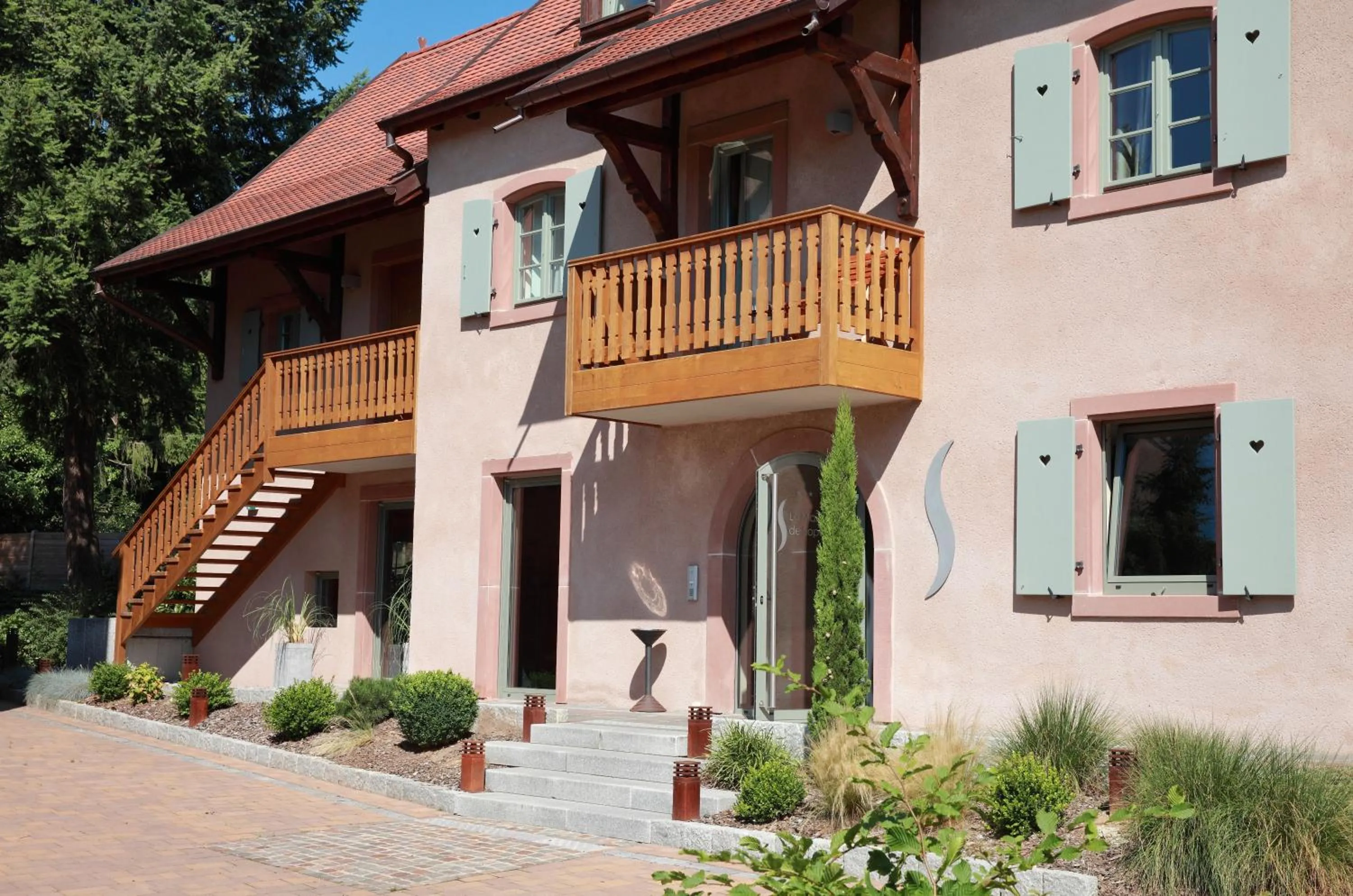 Property building in Hotel Restaurant L'Ami Fritz