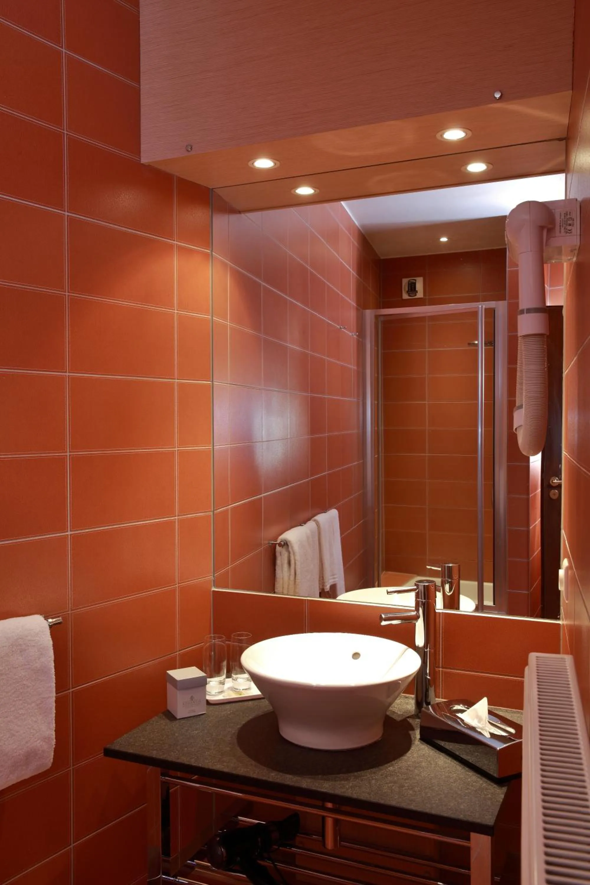 Bathroom in Hotel Restaurant L'Ami Fritz