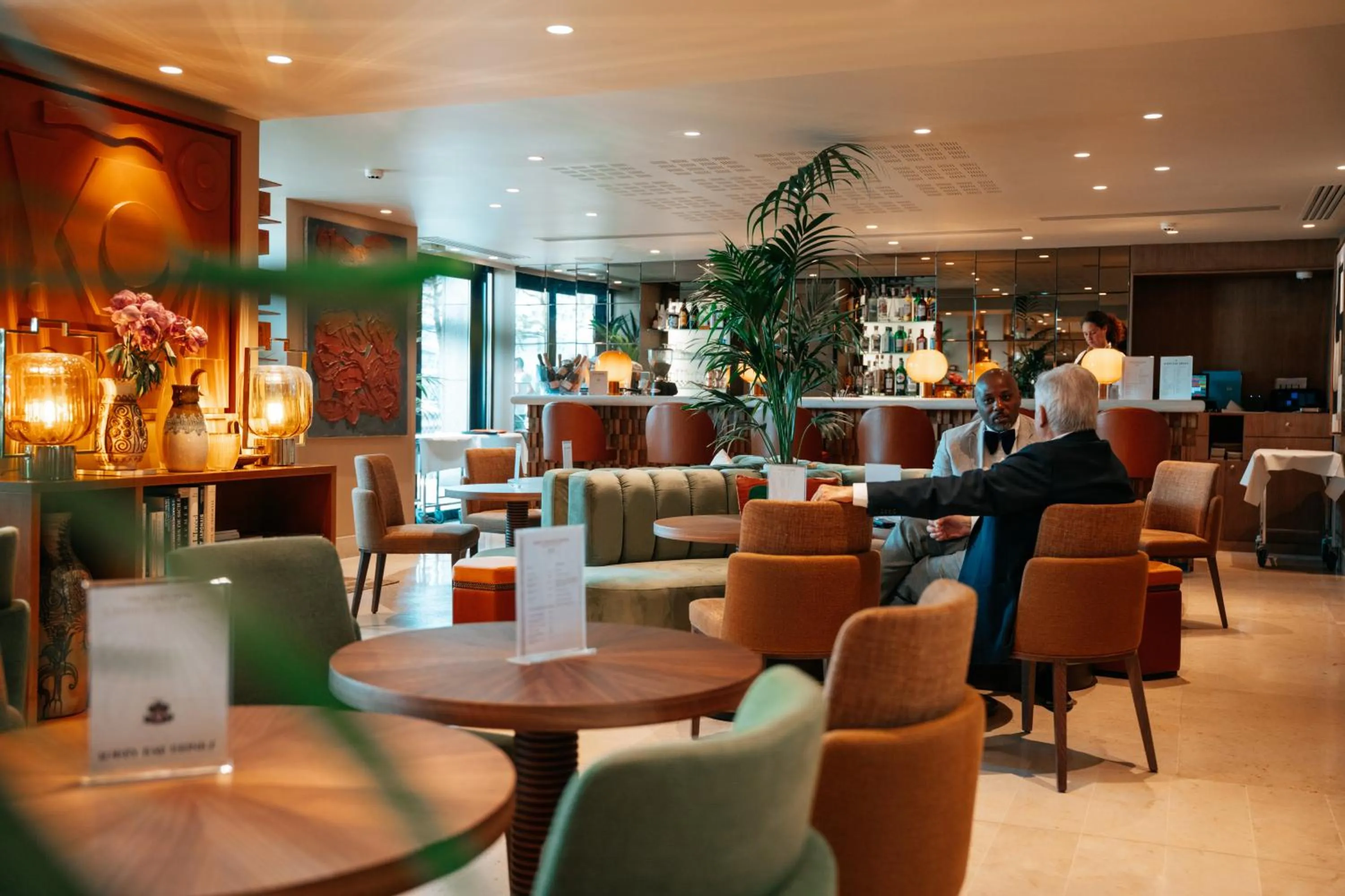 People in Port Palace