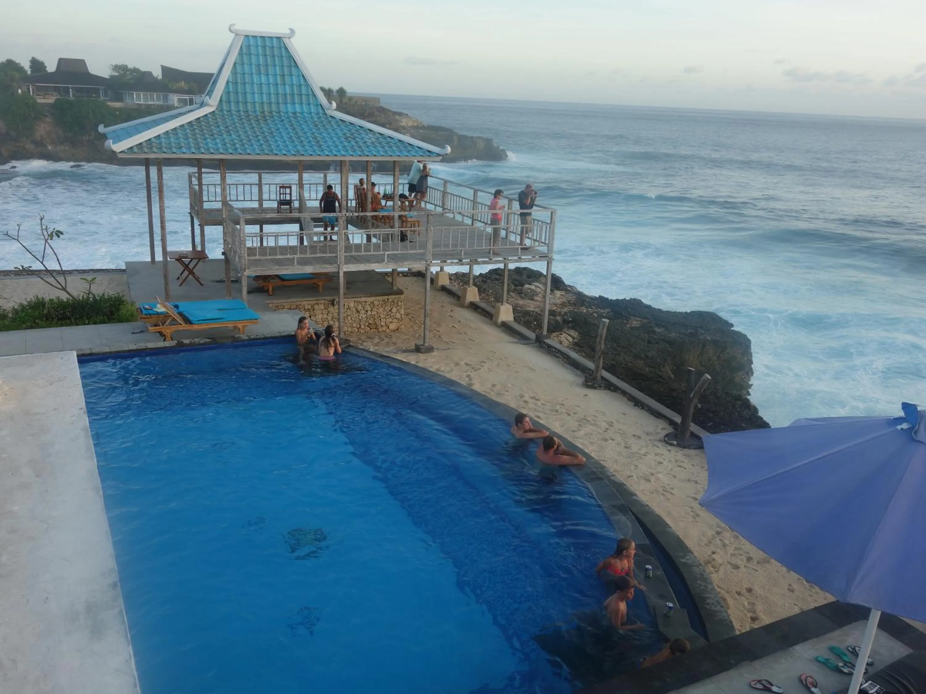 Sea view in Cliff Park Lembongan