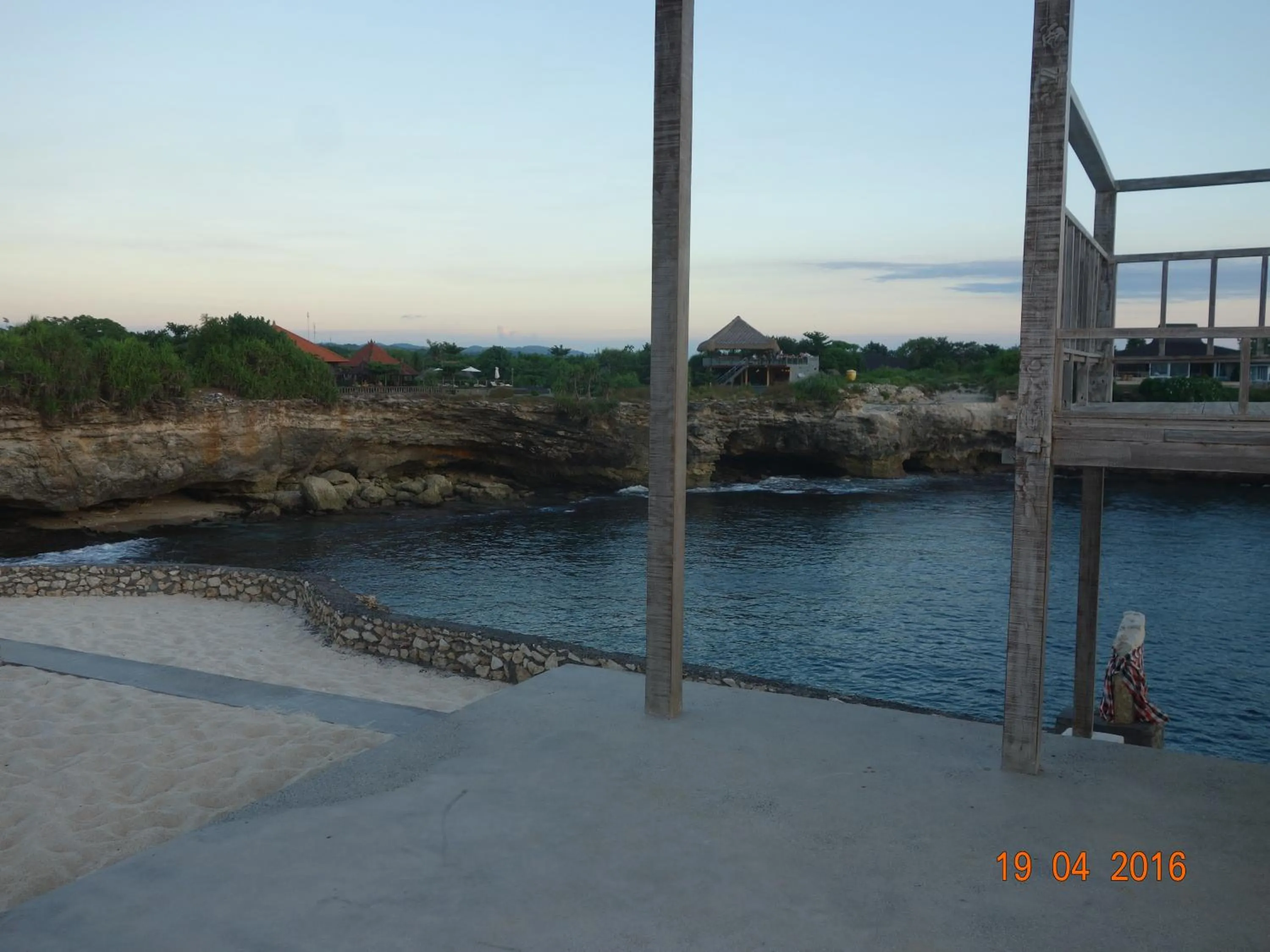 Sea view in Cliff Park Lembongan