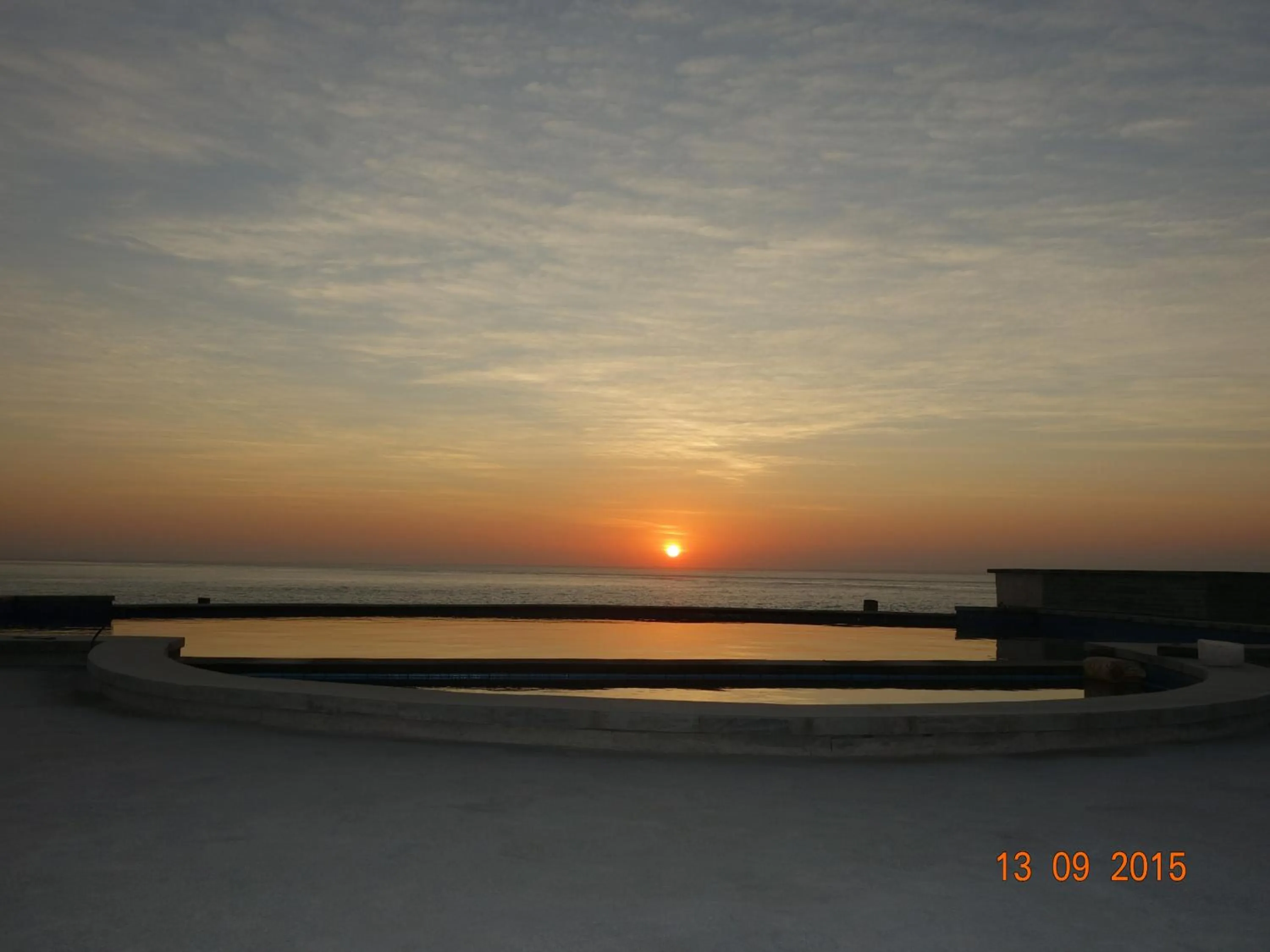 Swimming pool in Cliff Park Lembongan