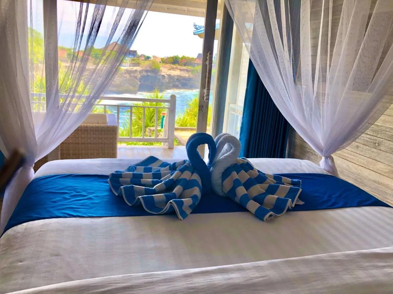 Bedroom, Bed in Cliff Park Lembongan