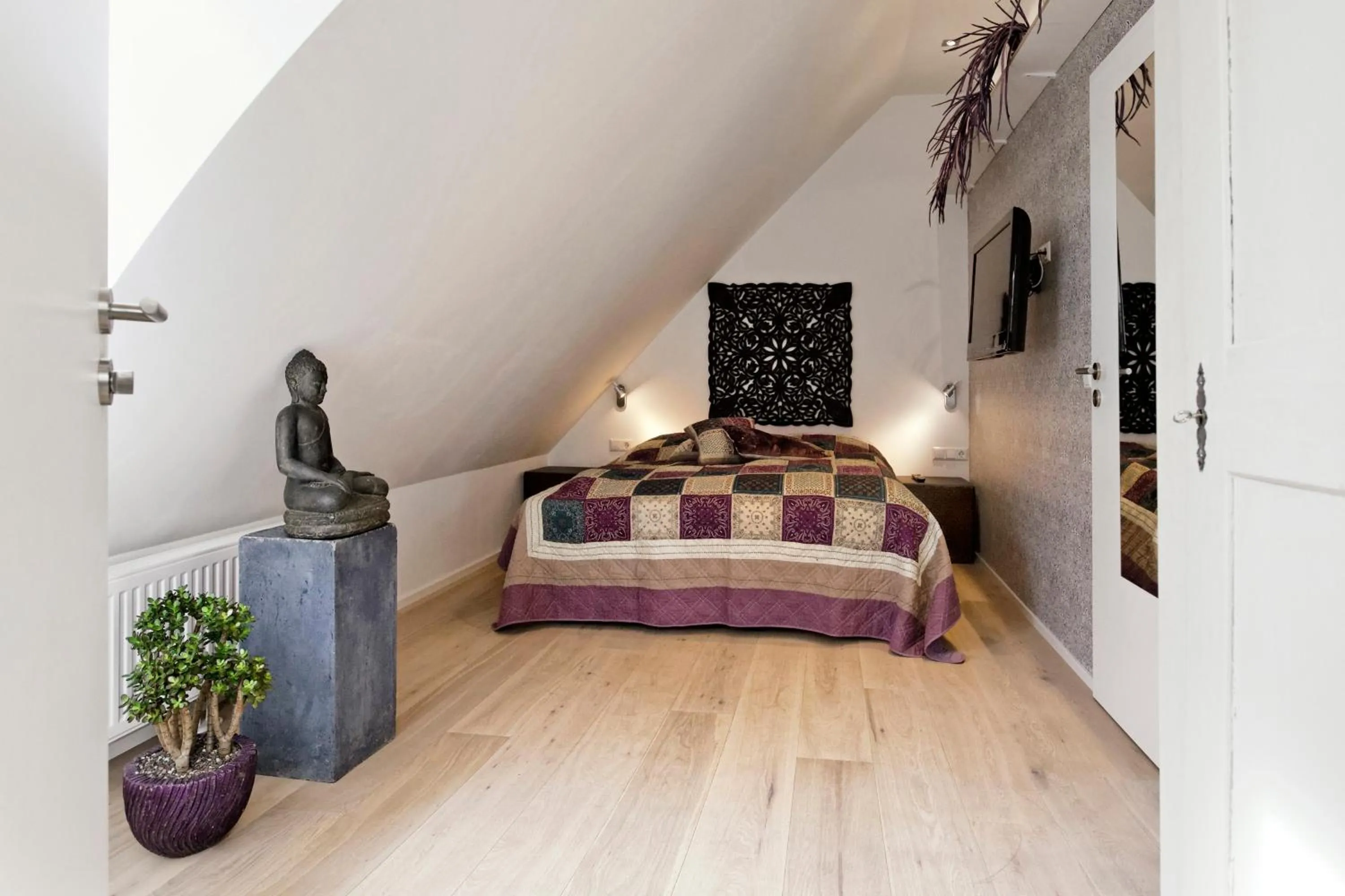 Bed in Villa Delange