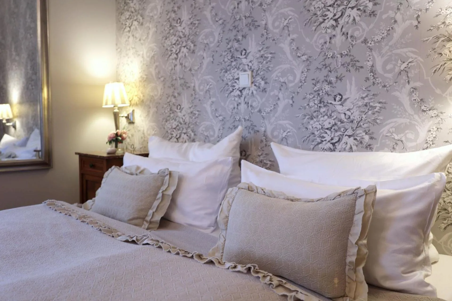 Bed in Villa Delange