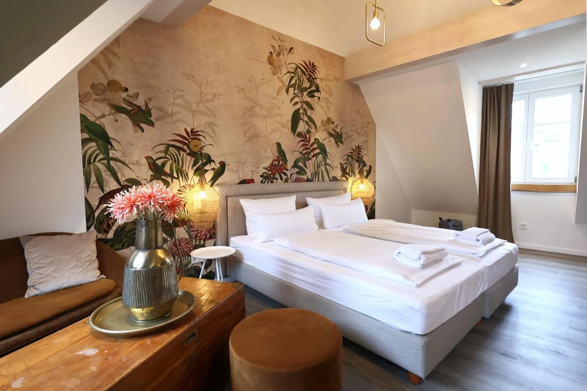 Bed in Villa Delange