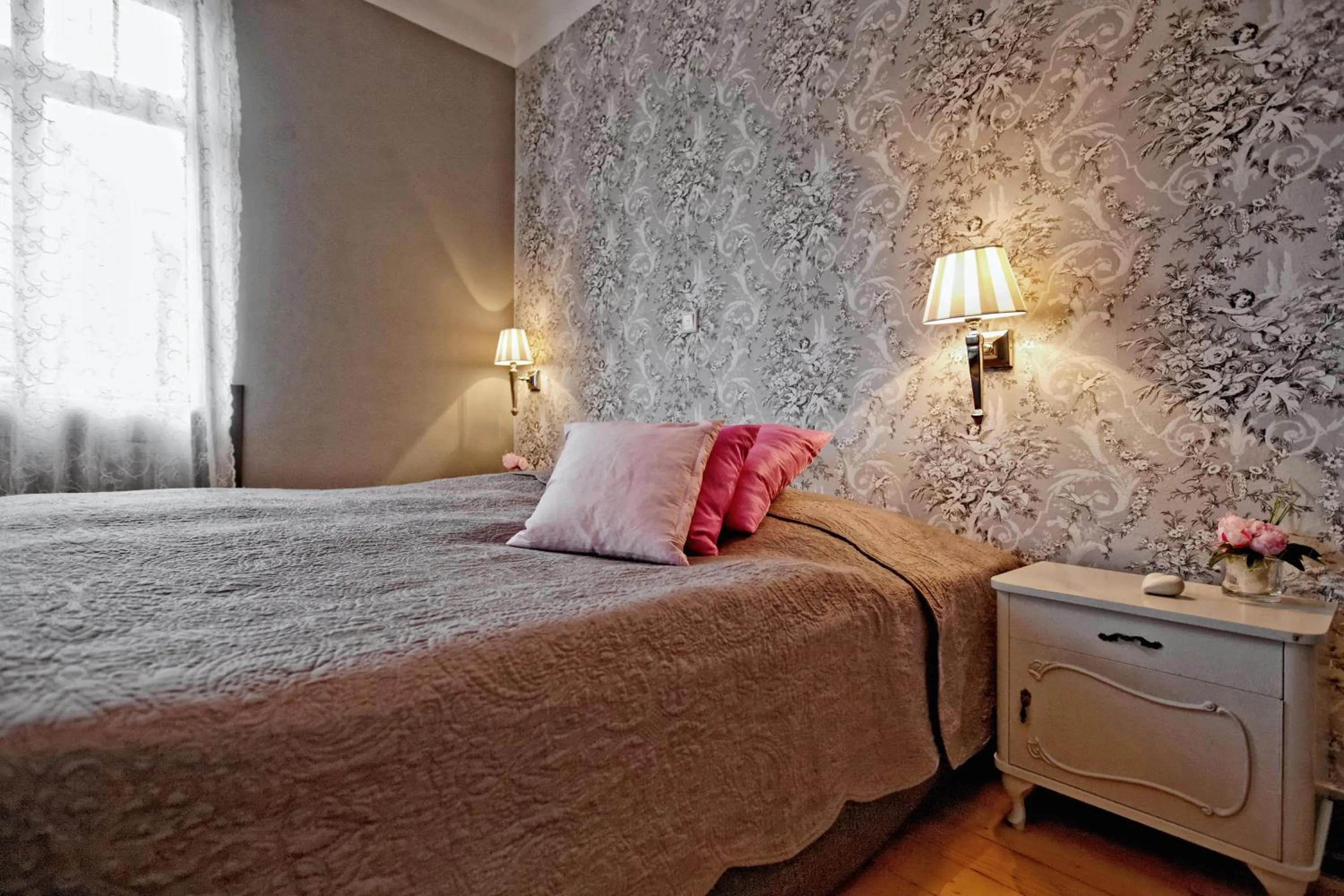 Bed in Villa Delange