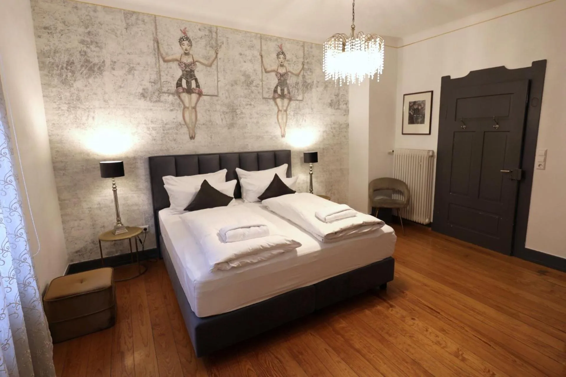Bed in Villa Delange