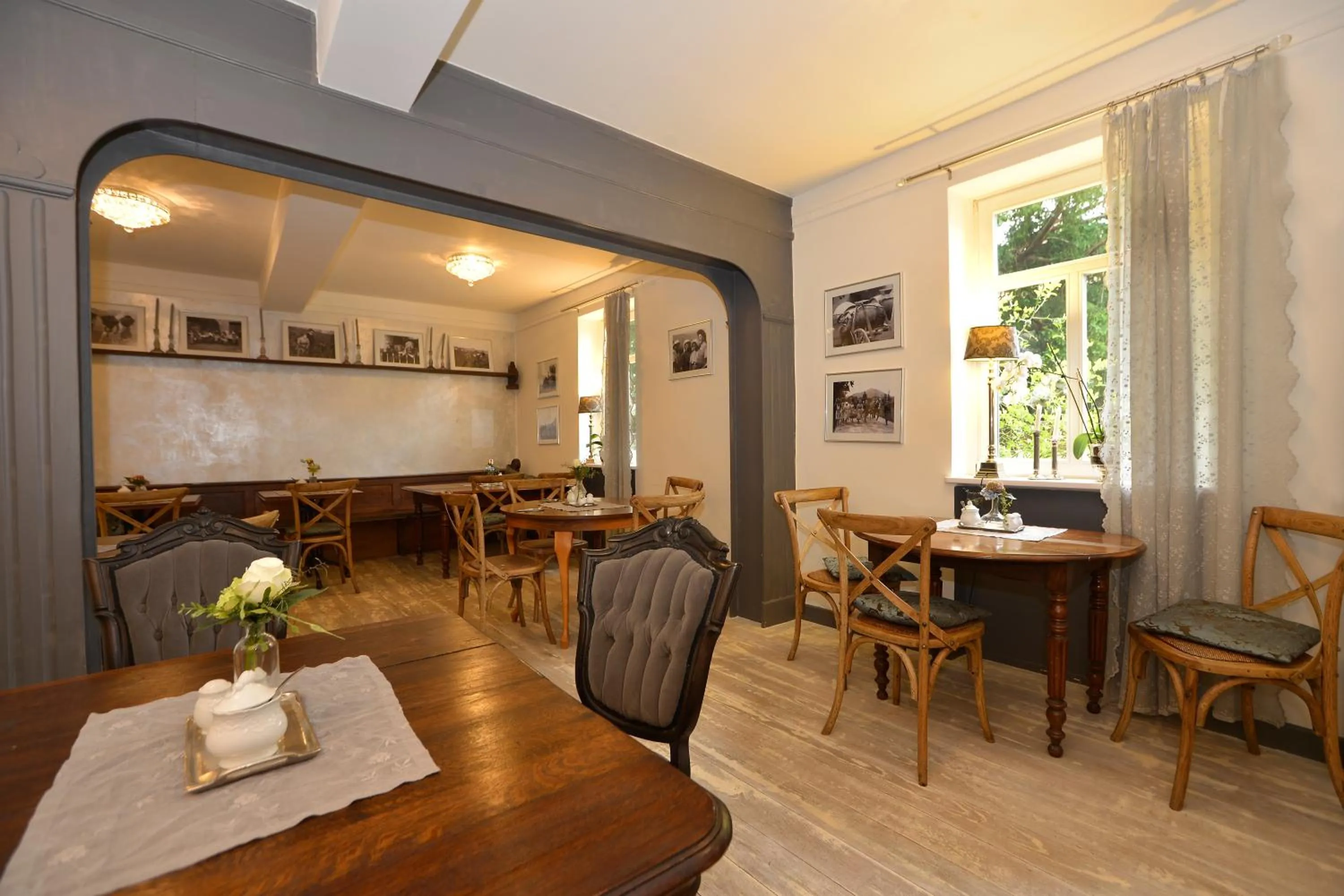 Seating area in Villa Delange