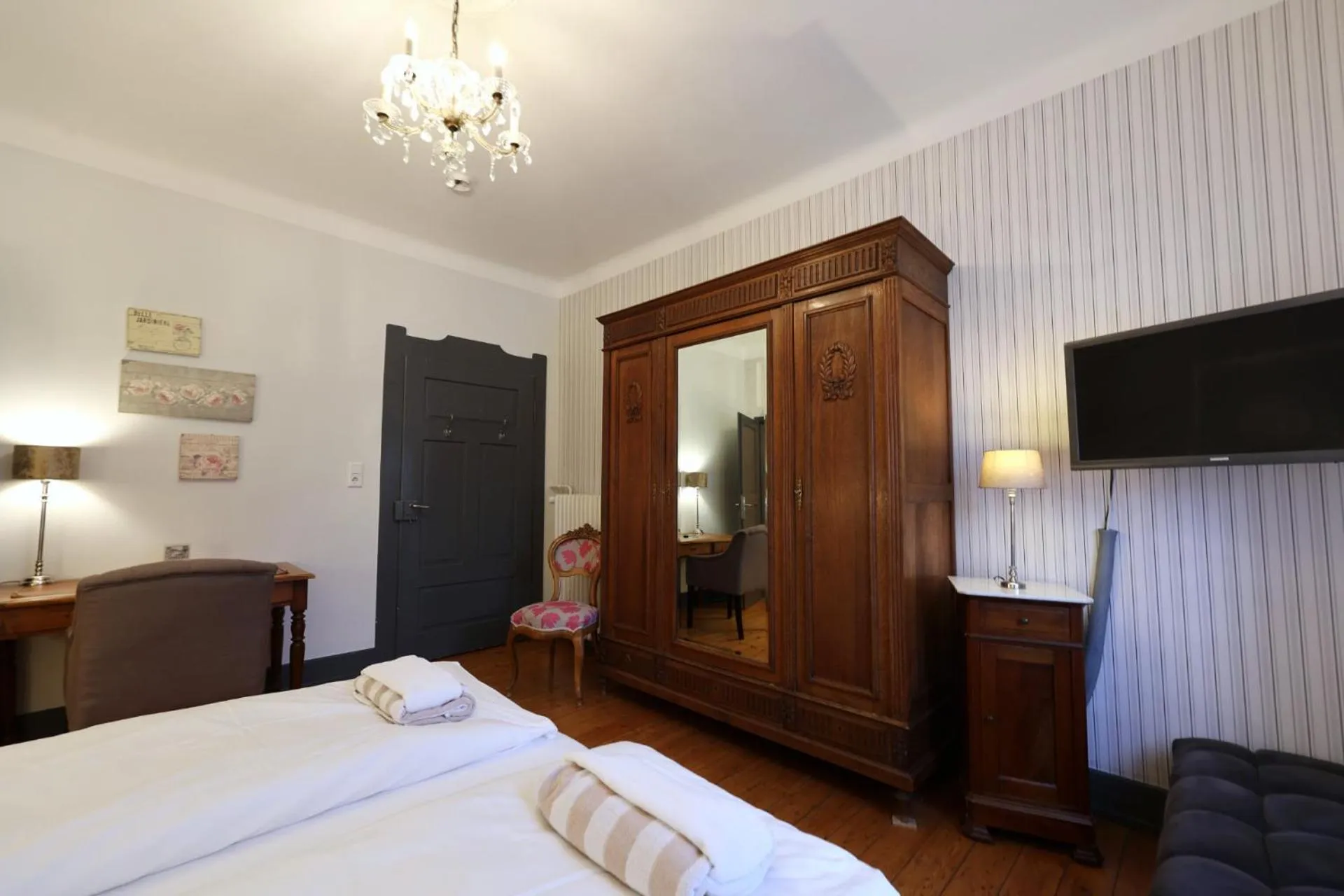 Bed in Villa Delange