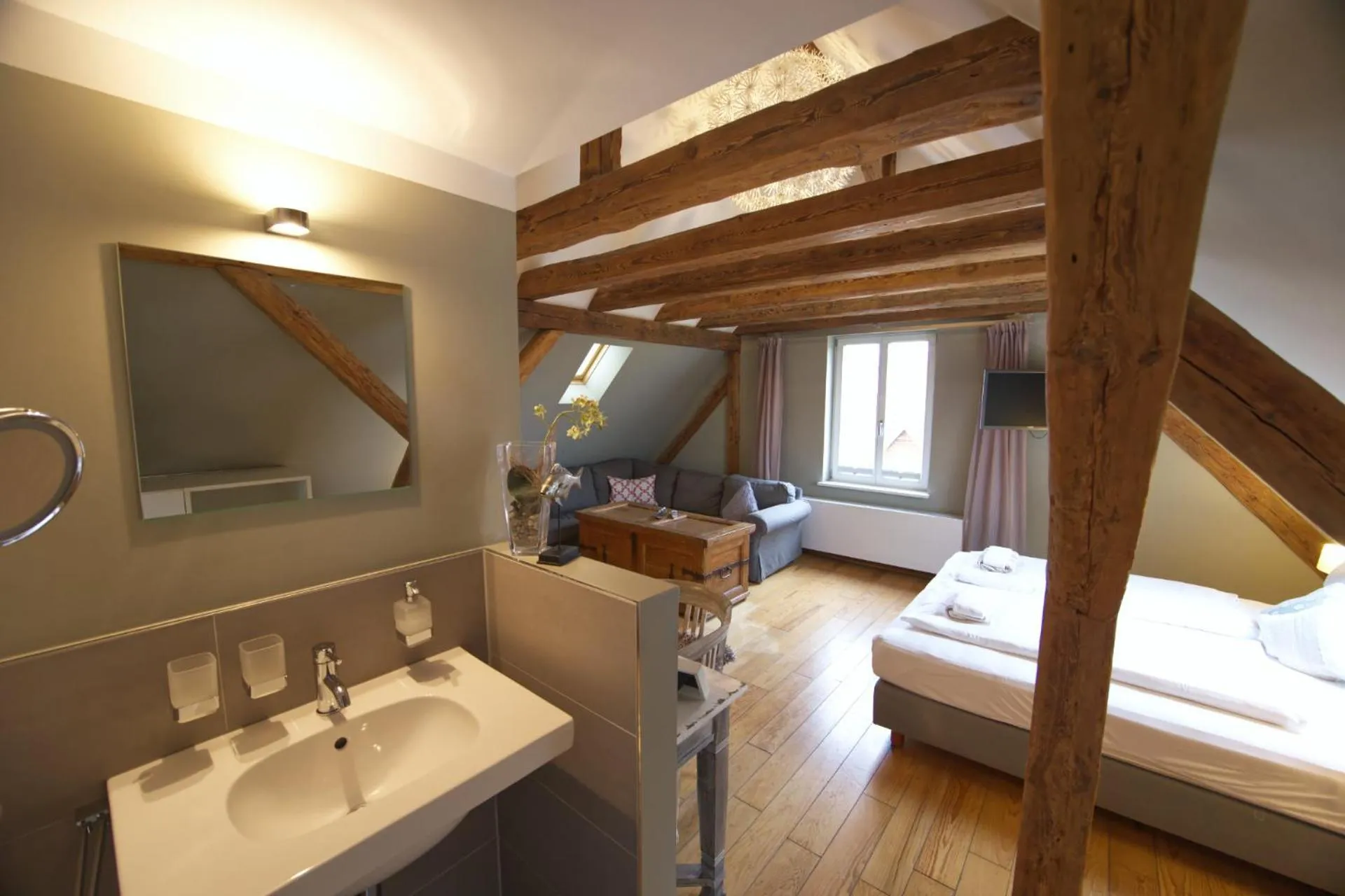 Bed in Villa Delange