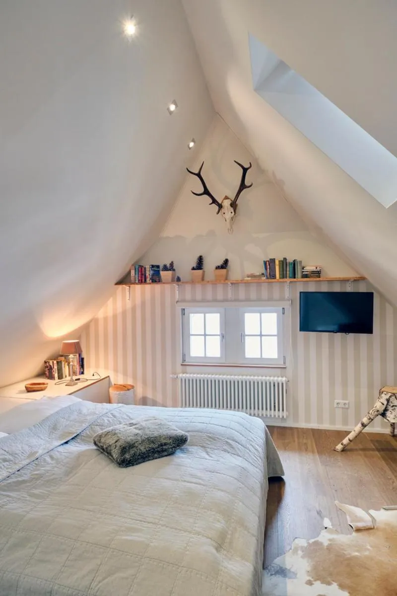 Bed in Villa Delange