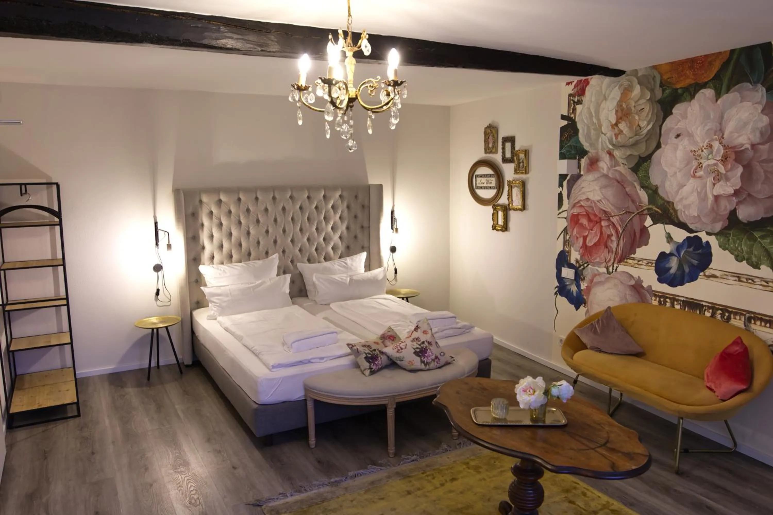 Bed in Villa Delange