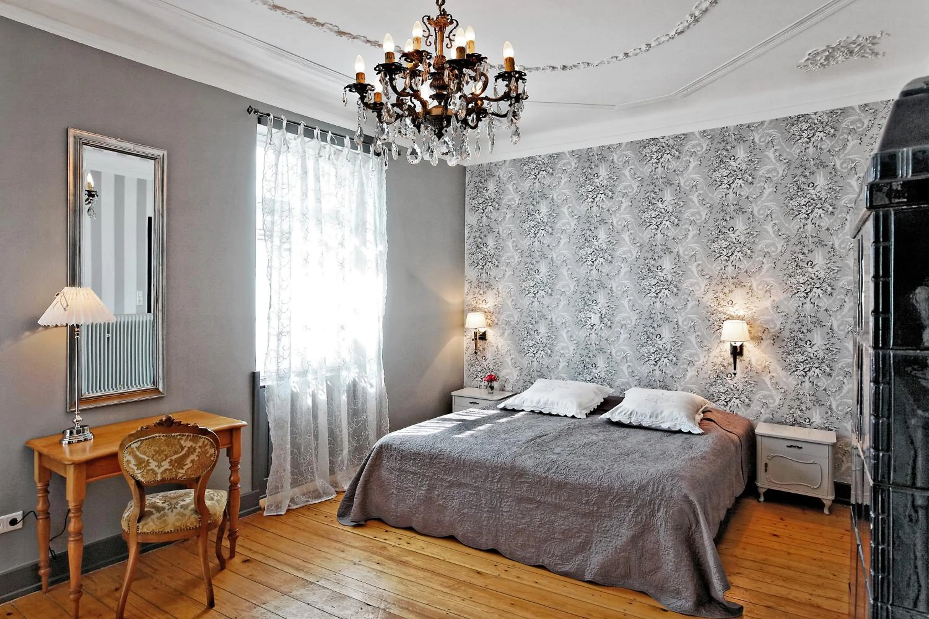 Bed in Villa Delange