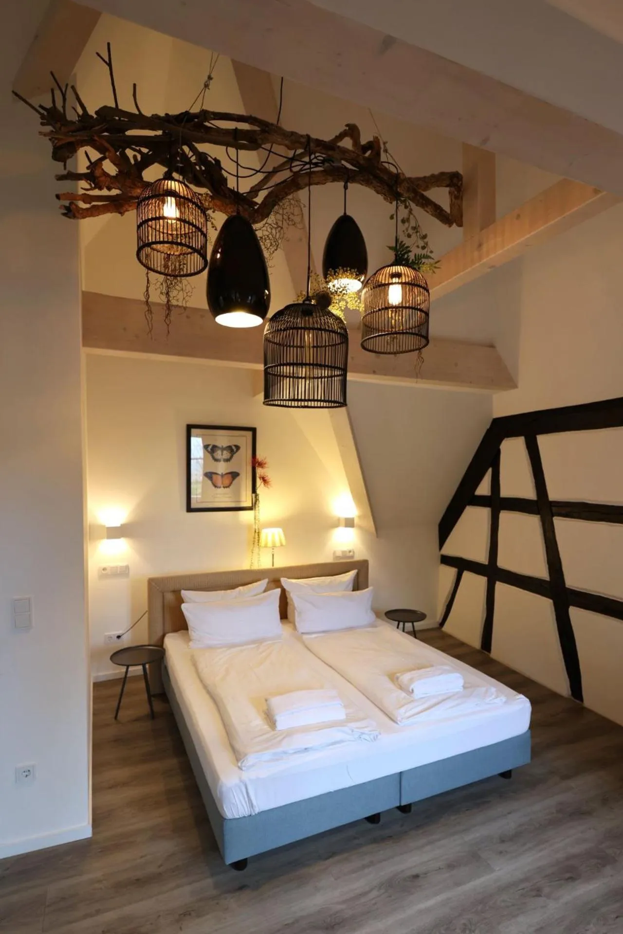 Bed in Villa Delange