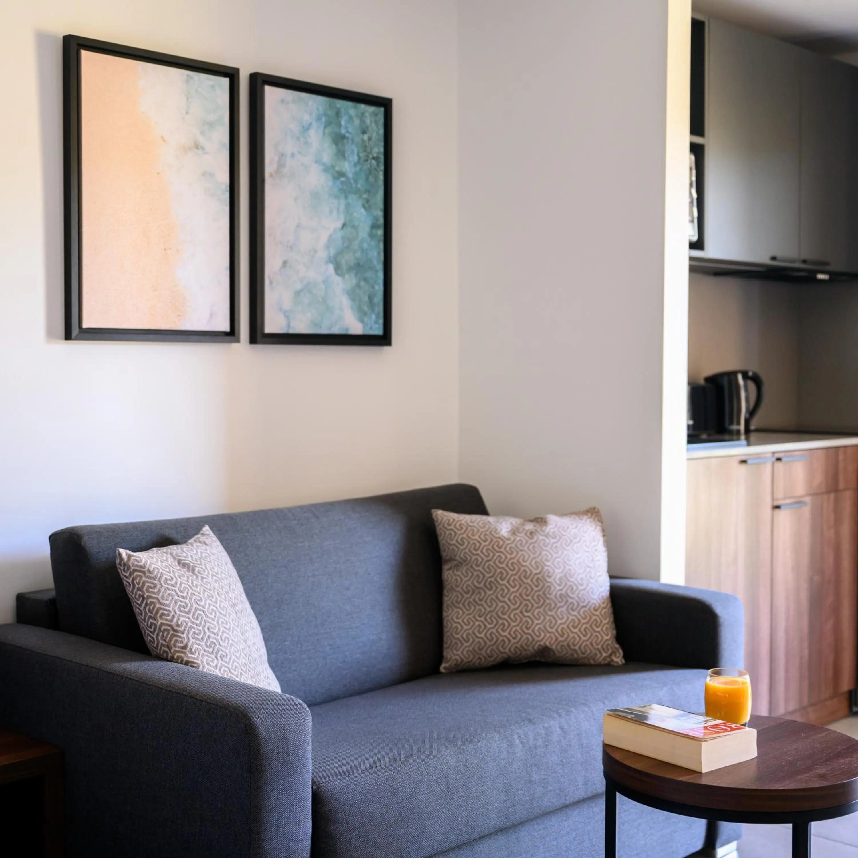 Living room in Luna Holiday Complex