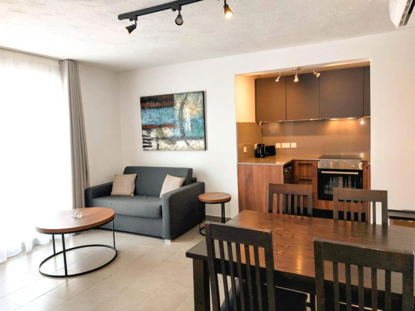 Living room in Luna Holiday Complex