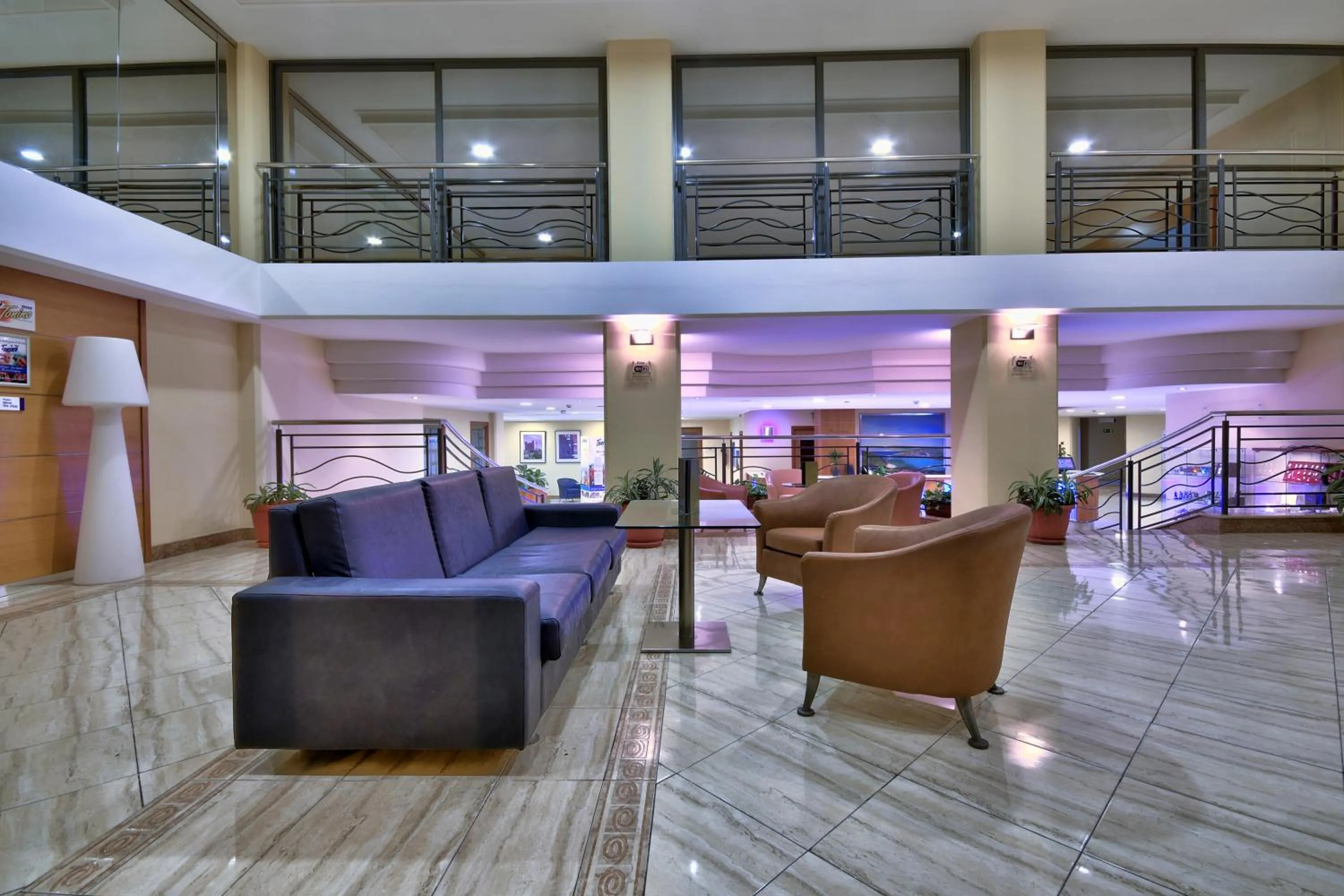 Lobby or reception in Luna Holiday Complex