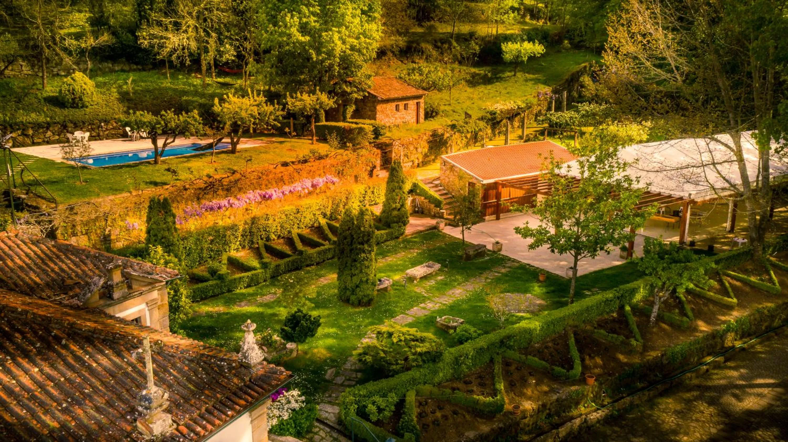 Bird's eye view in Quinta da Mata - Turismo de Habitação