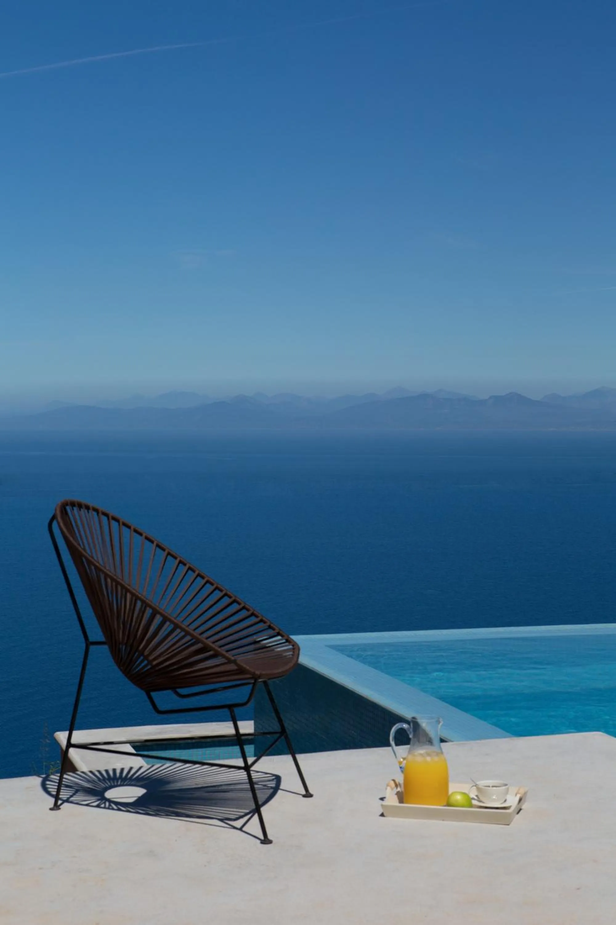 Patio in Ionian Horizon Villas