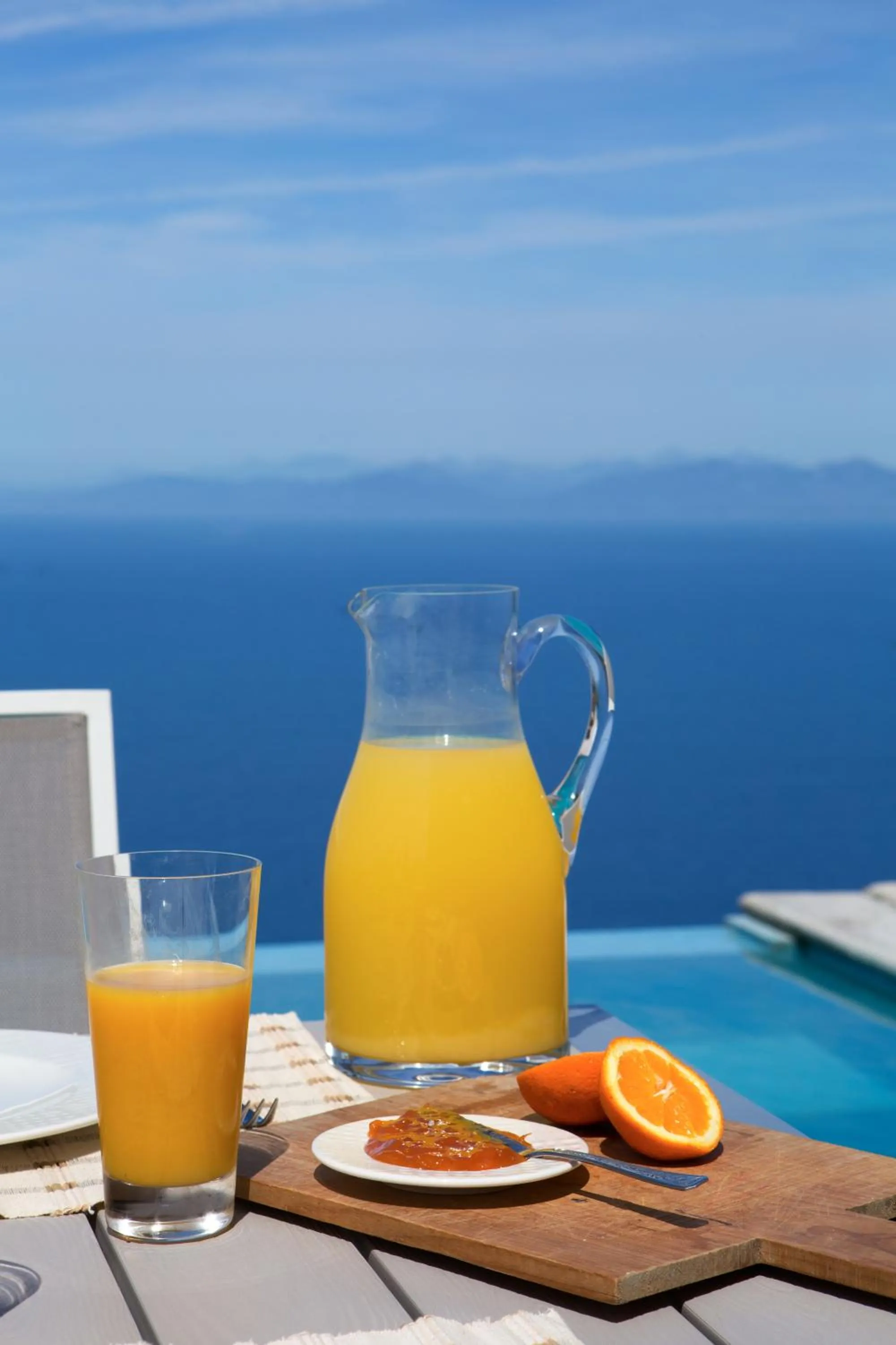 Patio in Ionian Horizon Villas