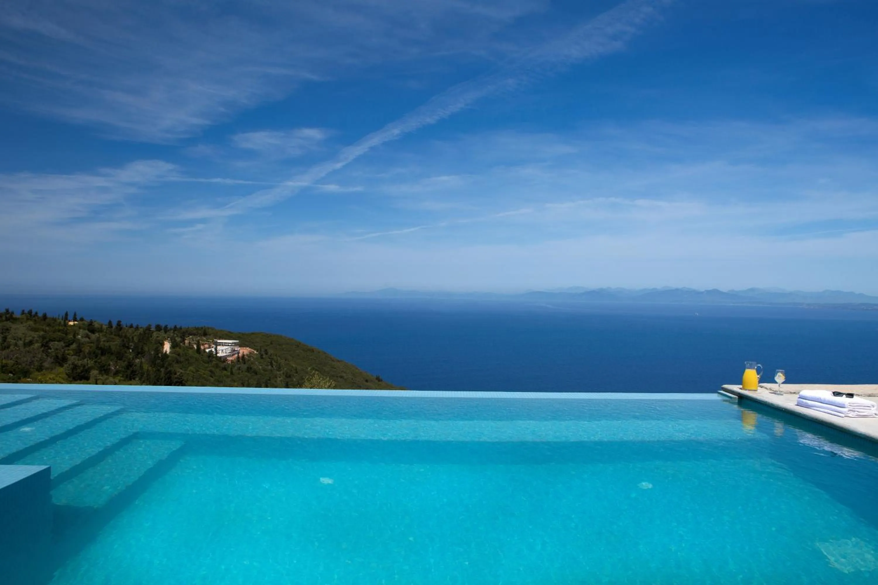 Patio in Ionian Horizon Villas