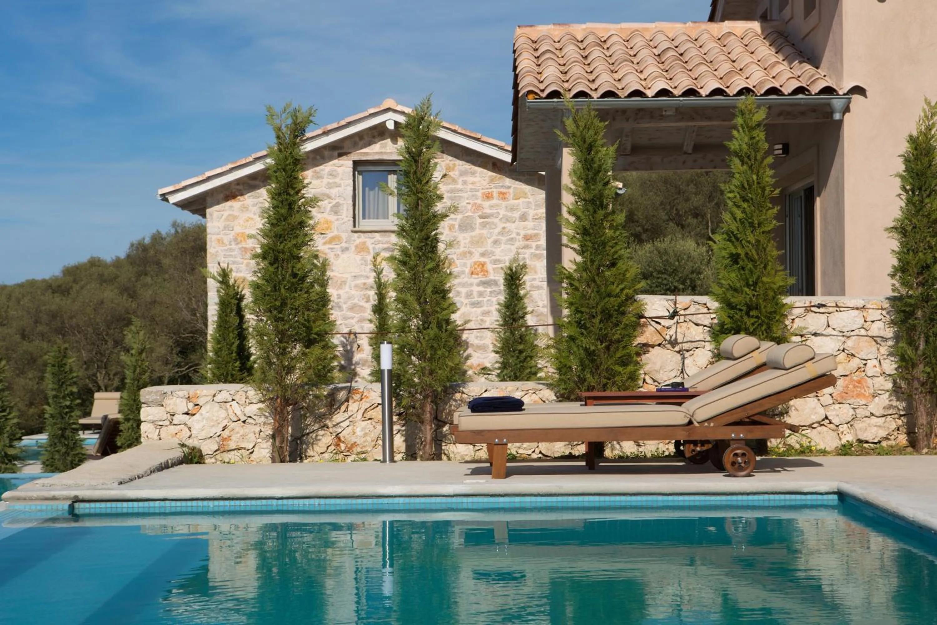 Patio in Ionian Horizon Villas