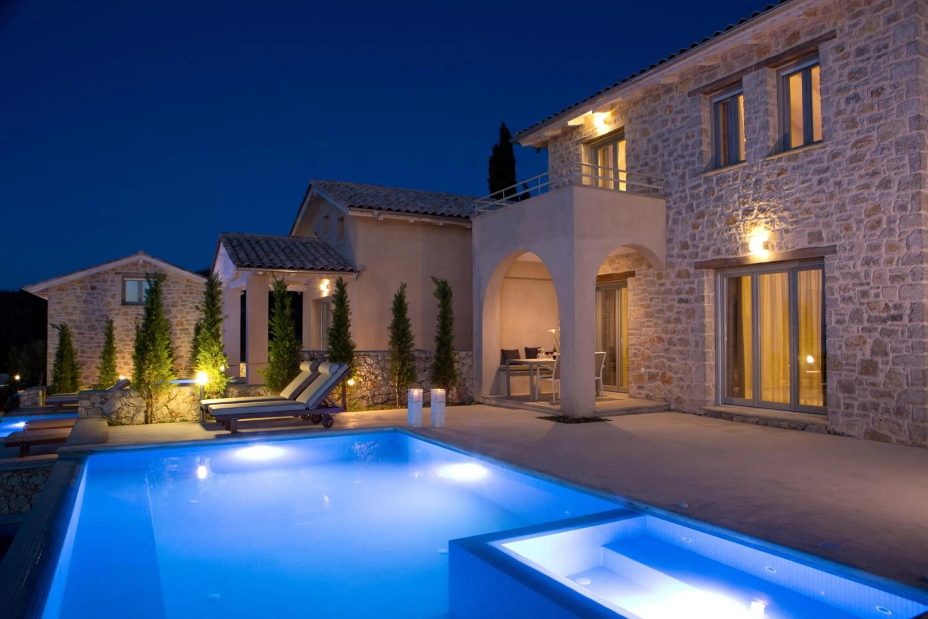 Patio in Ionian Horizon Villas